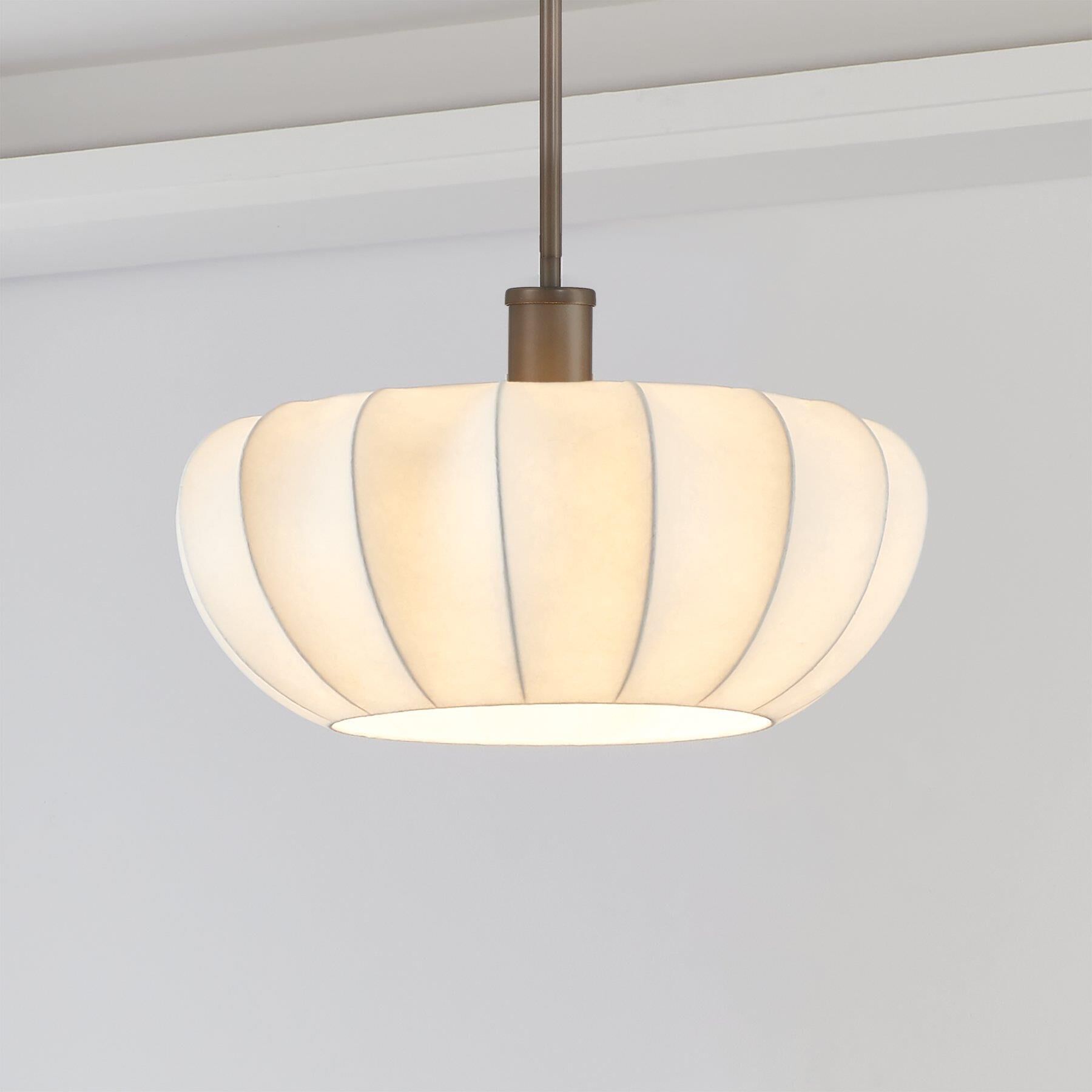 Shown in Forged Bronze finish and White shade