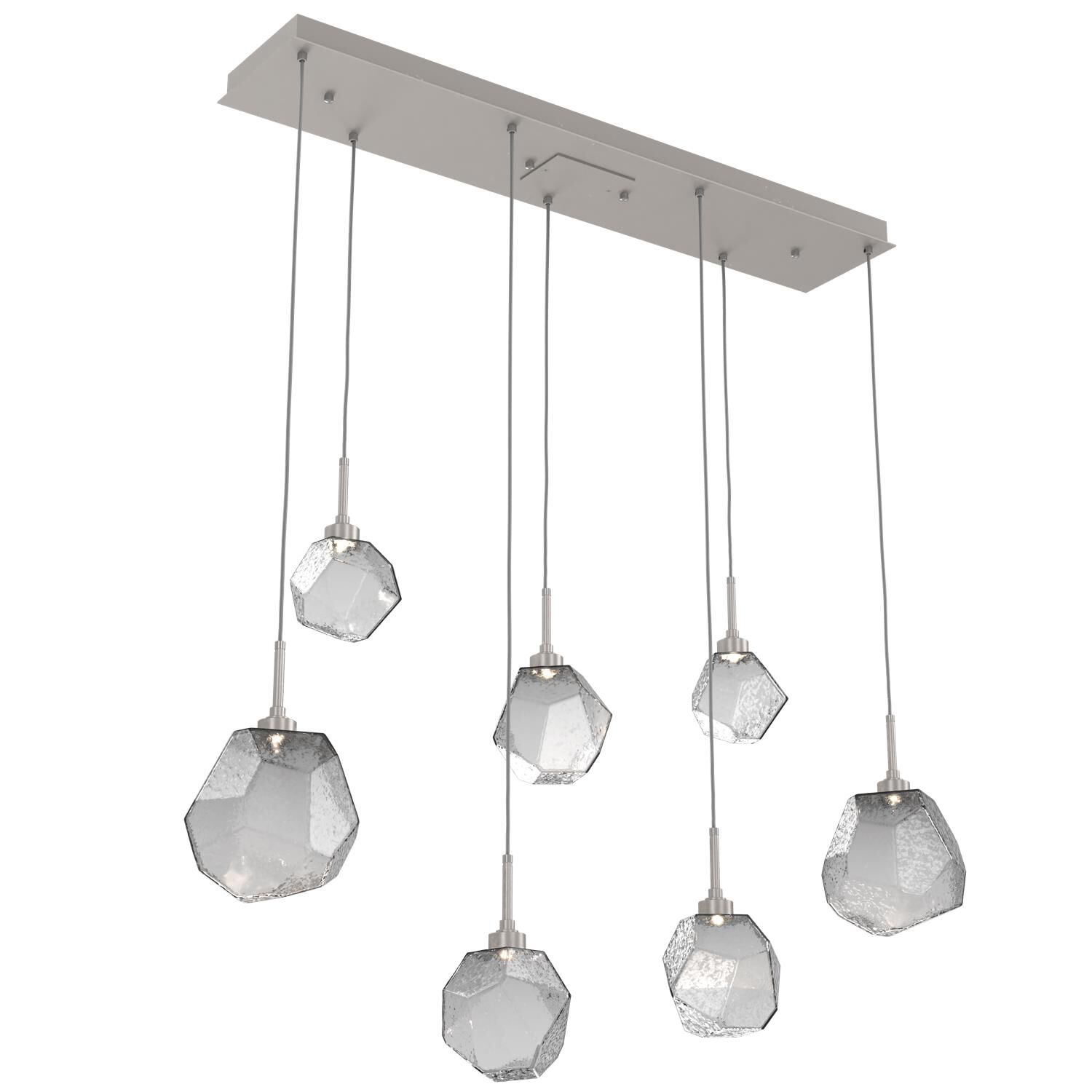 Shown in Metallic Beige Silver finish and Smoke glass