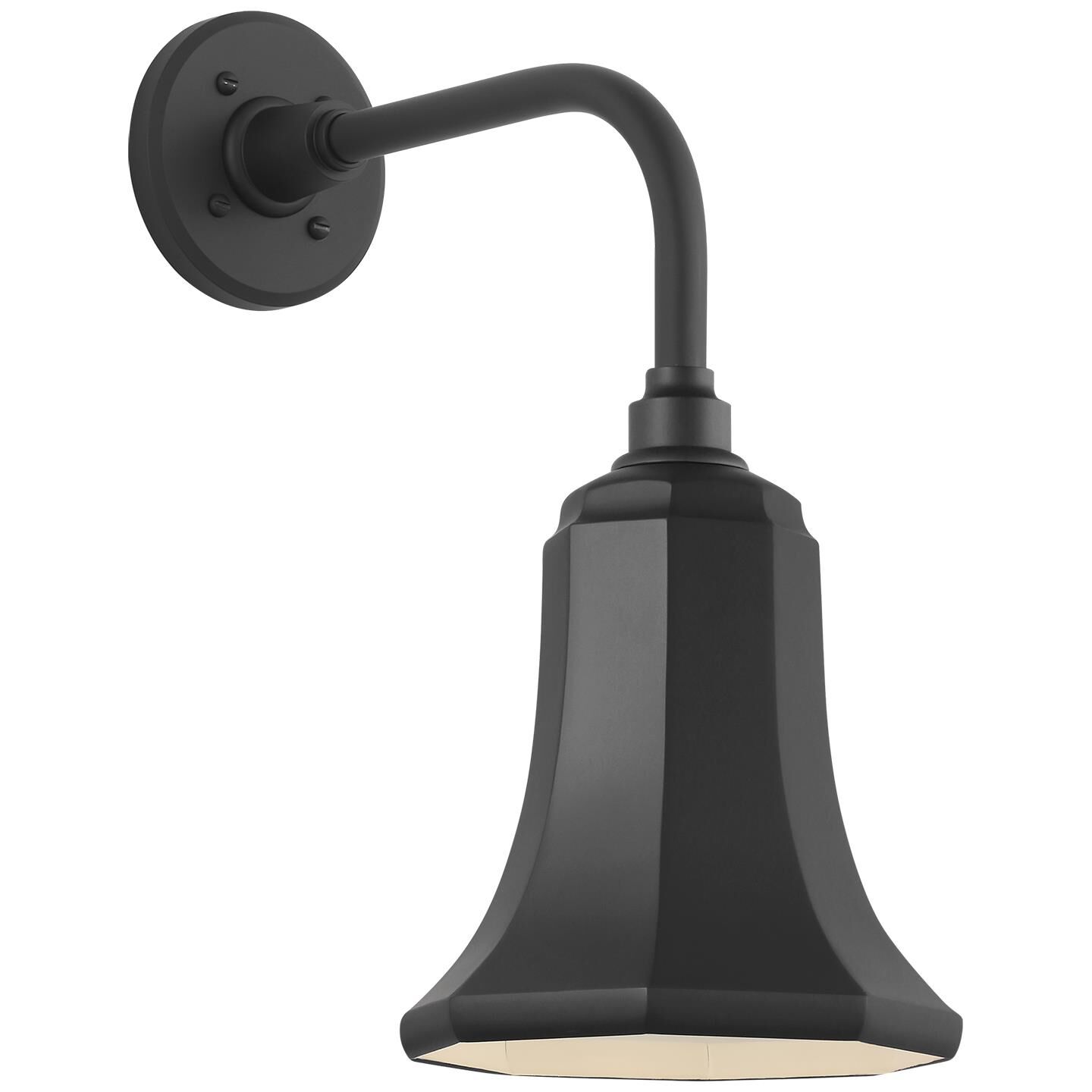 Shown in Matte Black finish and Matte Black Savannah shade