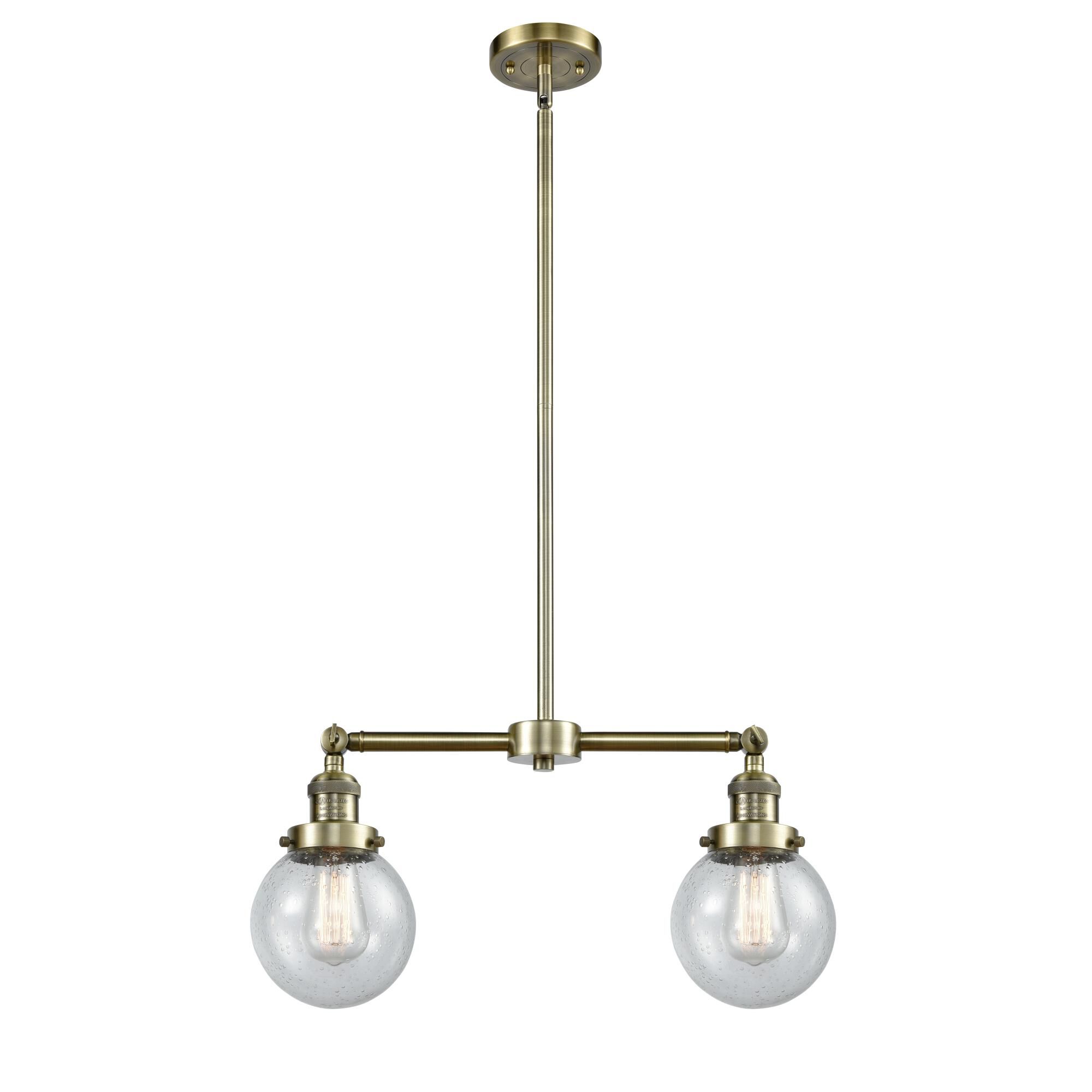 Bruno Marashlian Beacon 23 Inch 2 Light Chandelier by Innovations Lighting