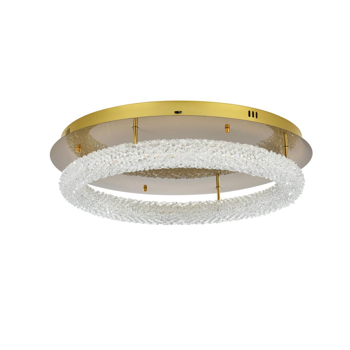 Bowen 26 Inch Semi Flush Mount by Elegant Lighting