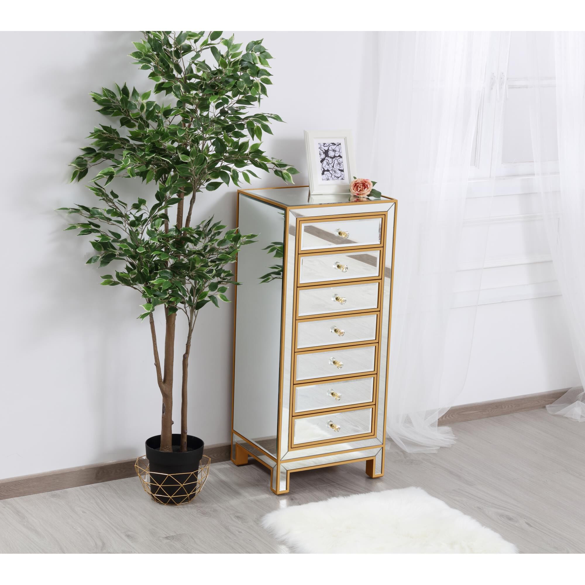 Reflexion Dresser by Elegant Decor