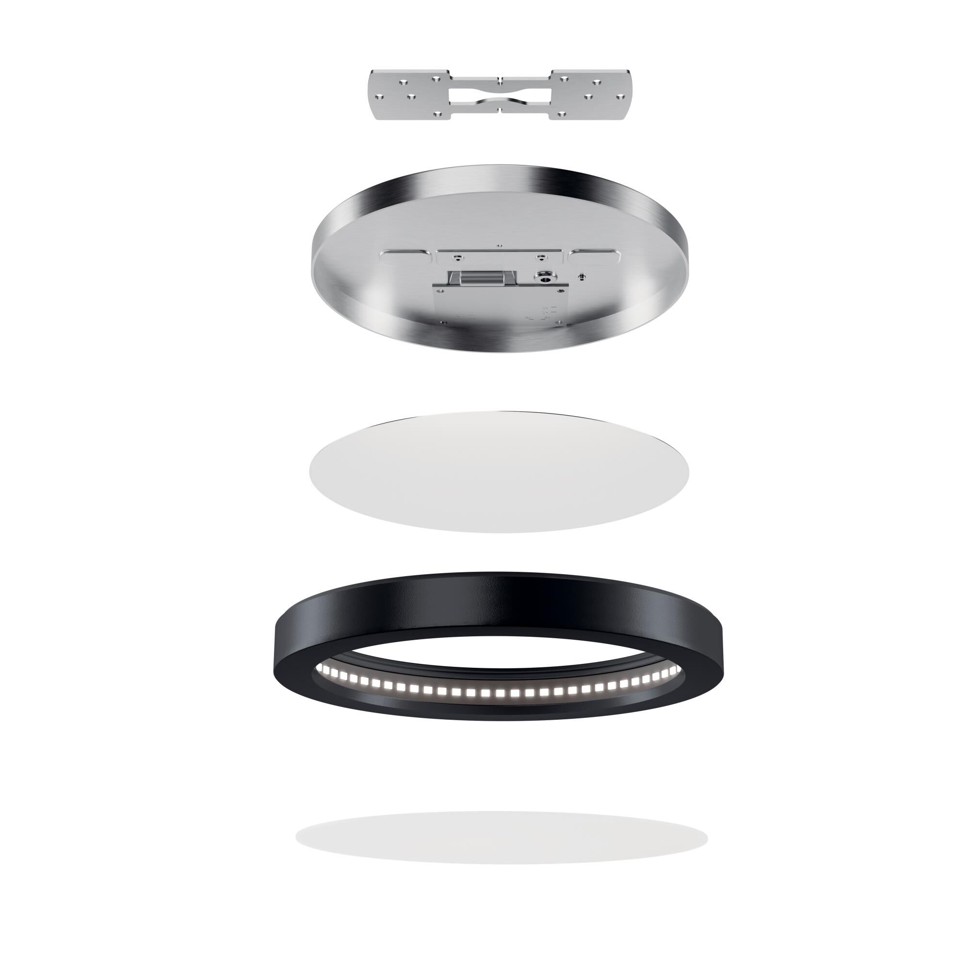 Shown in Black finish