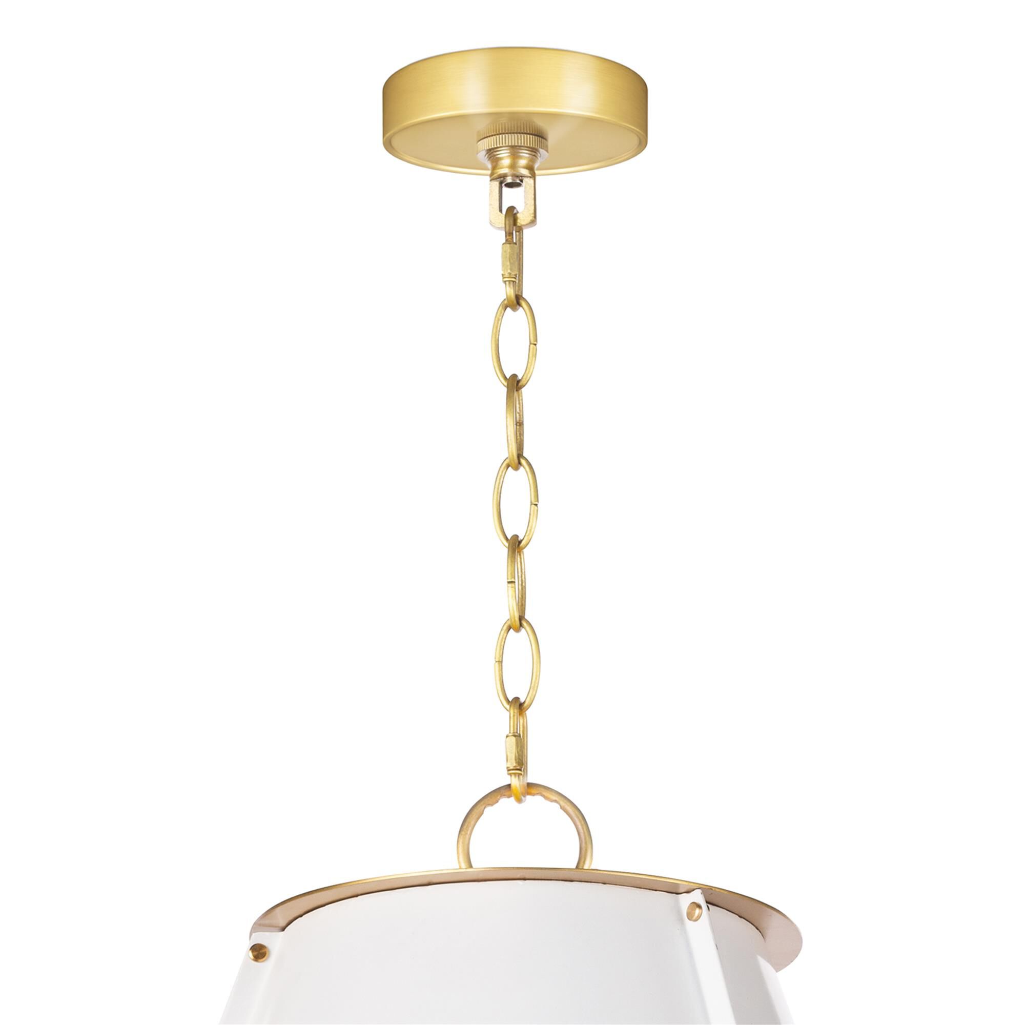 Shown in White finish