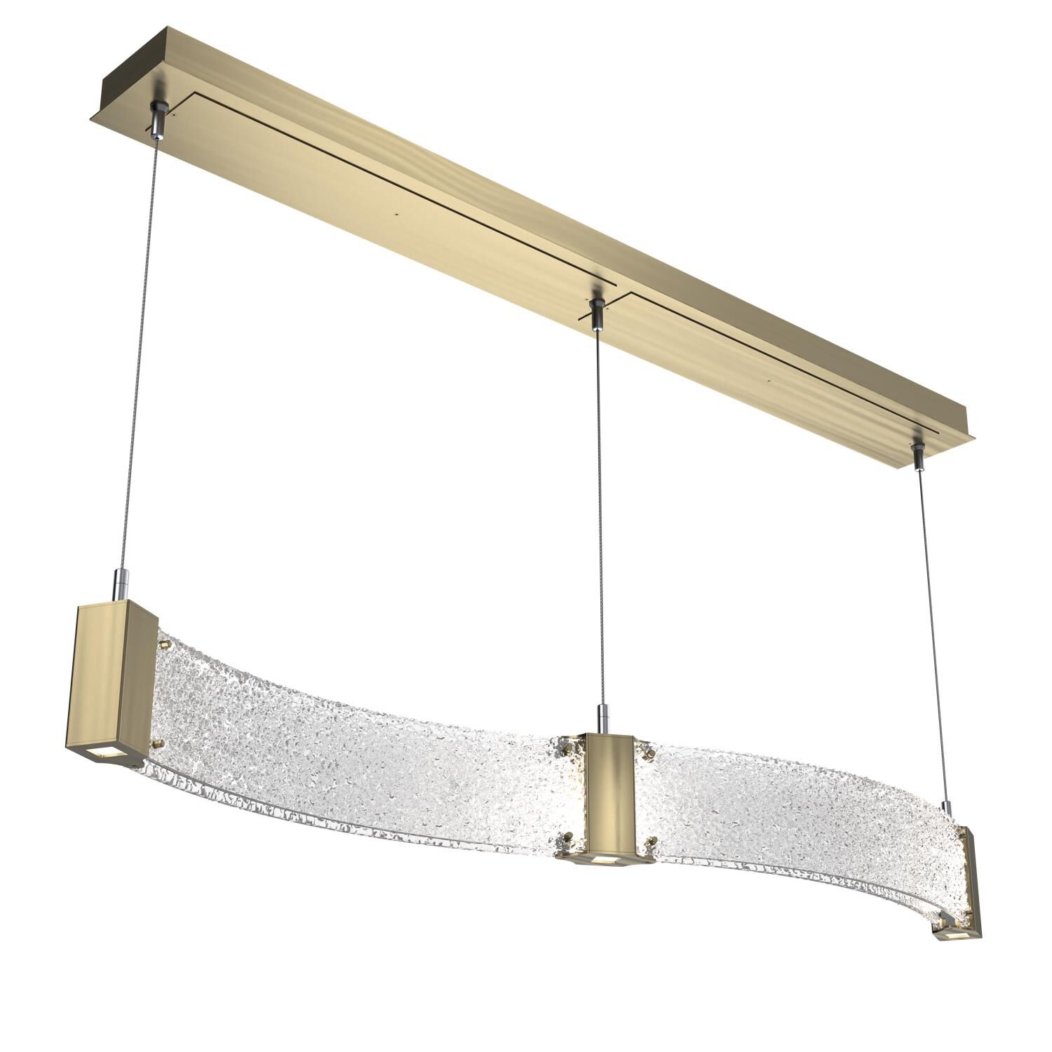 Parallel 48 Inch 7 Light LED Linear Suspension Light by Hammerton Studio