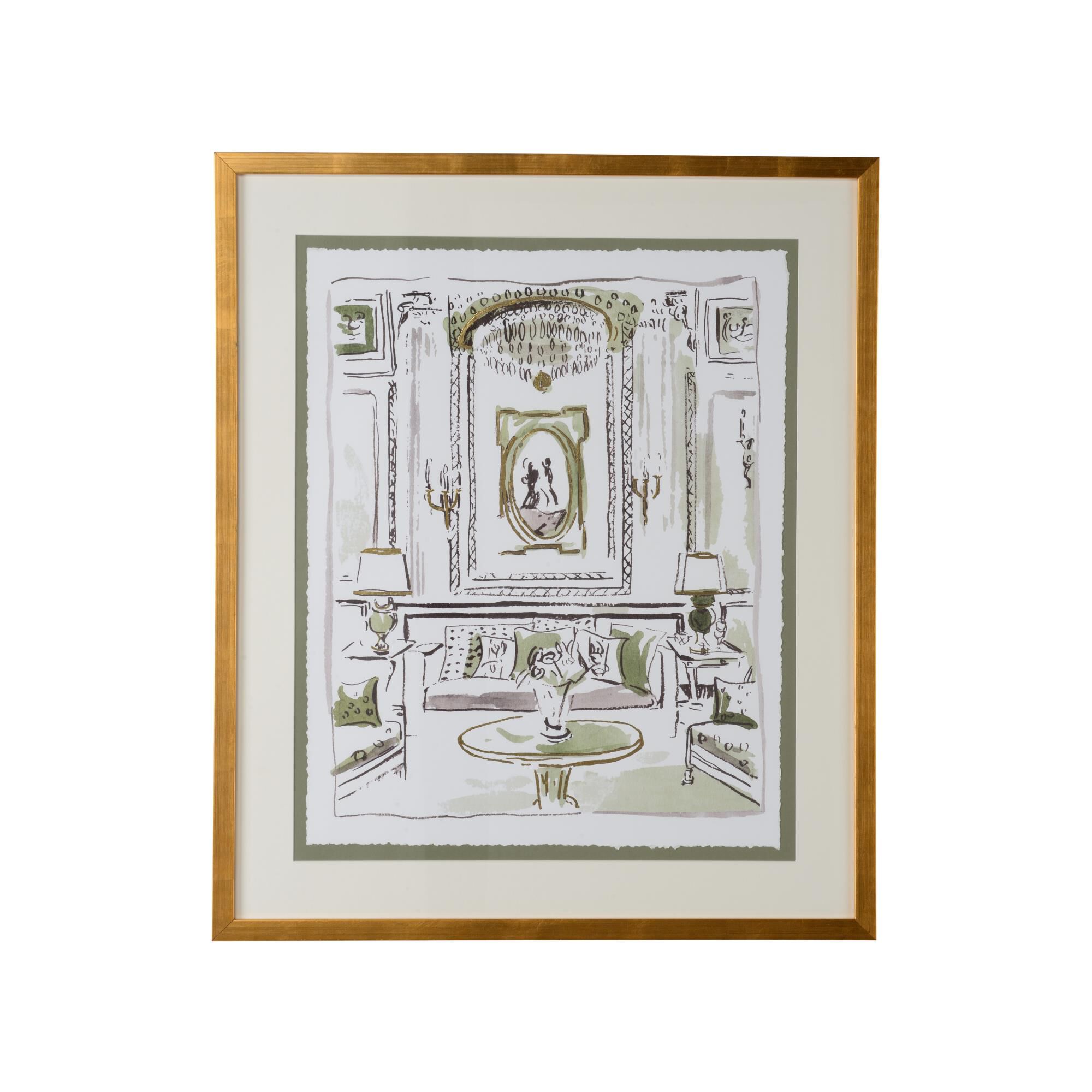 The Vintage Room III Print by Chelsea House