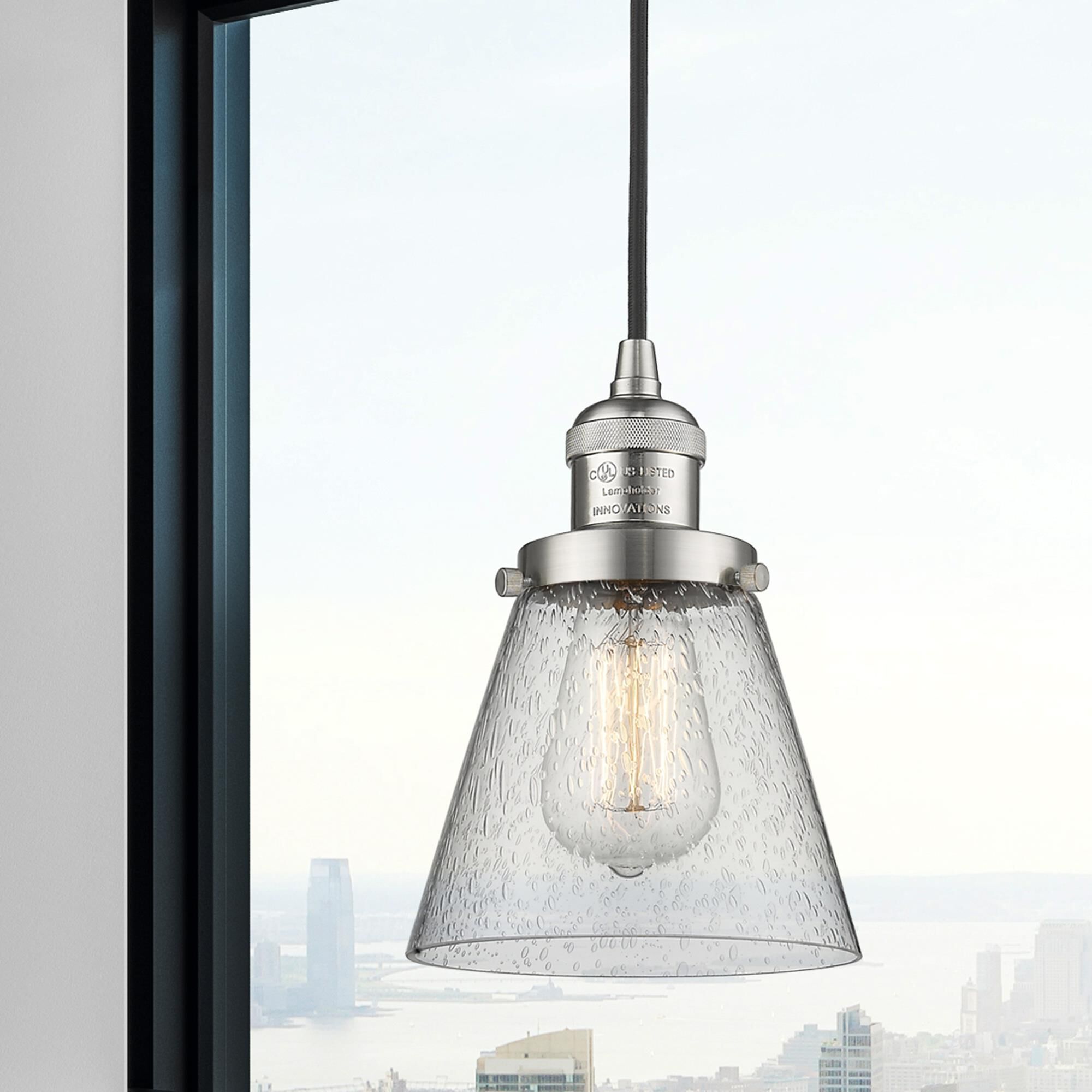Bruno Marashlian Small Cone 6 Inch Mini Pendant by Innovations Lighting