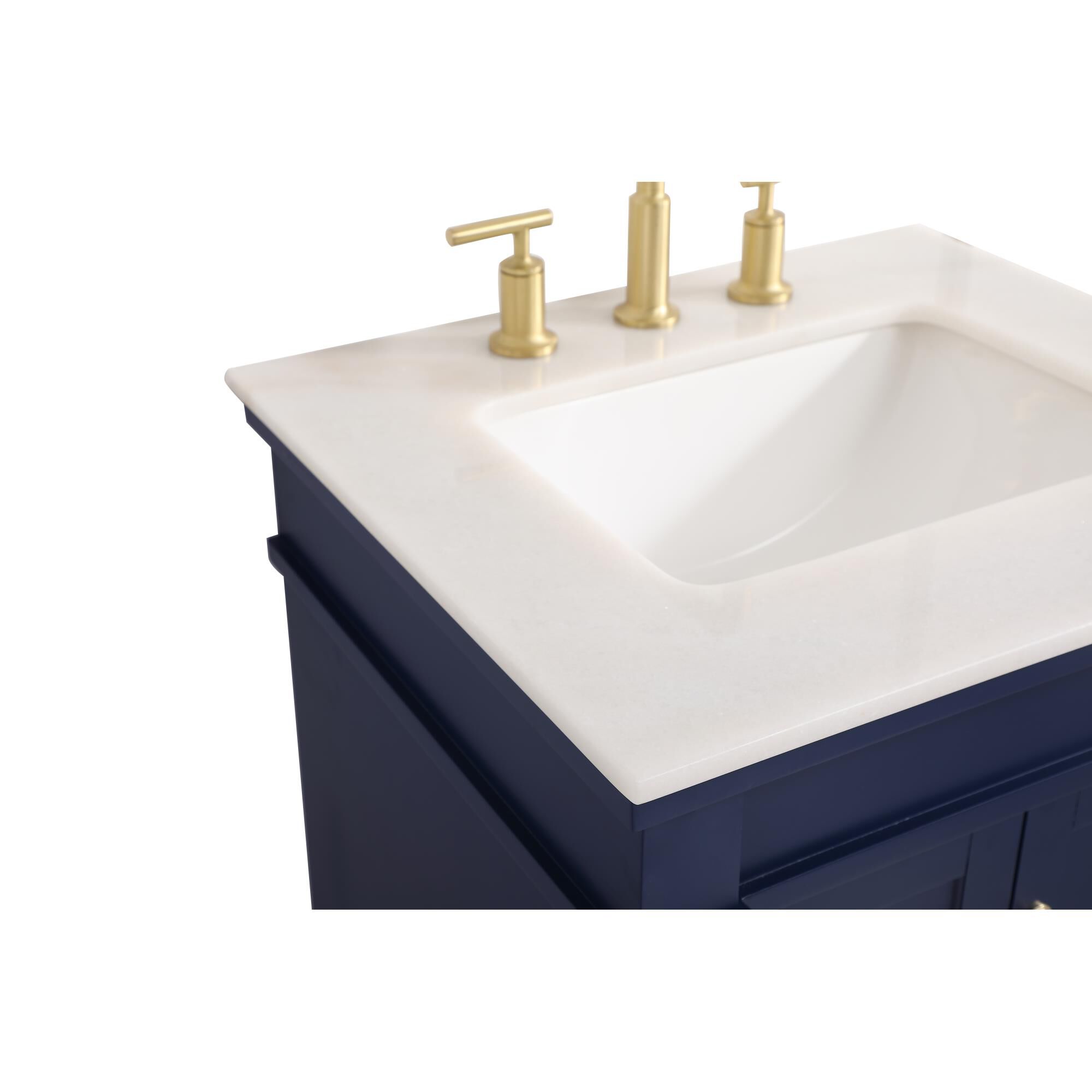 Shown in Blue finish