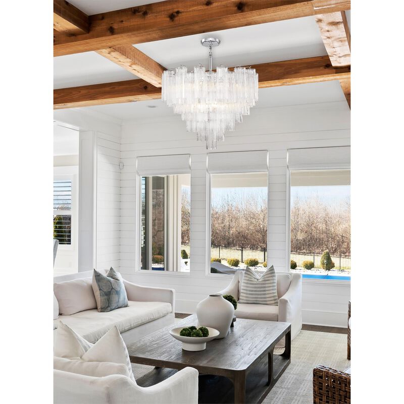 Addis 27 Inch Chandelier by Crystorama
