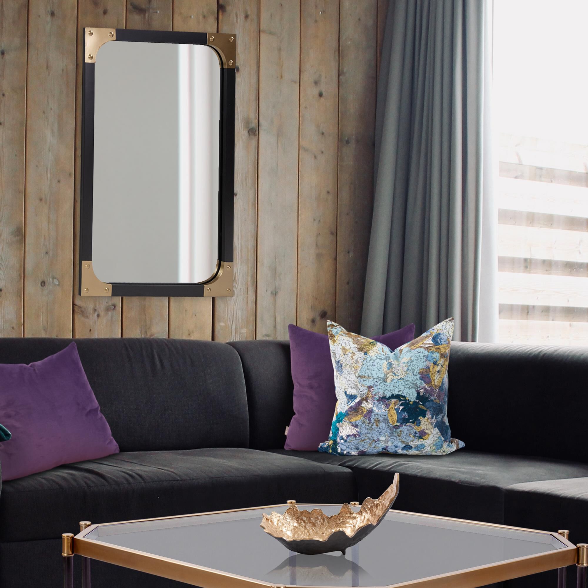 Atlas Mirror Decorative Mirrors by Howard Elliott Collection