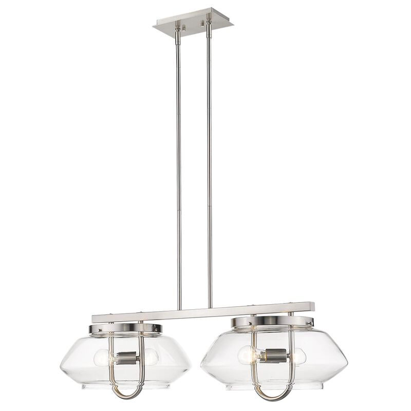 Garner 38 Inch 4 Light Linear Suspension Light by Trend Lighting