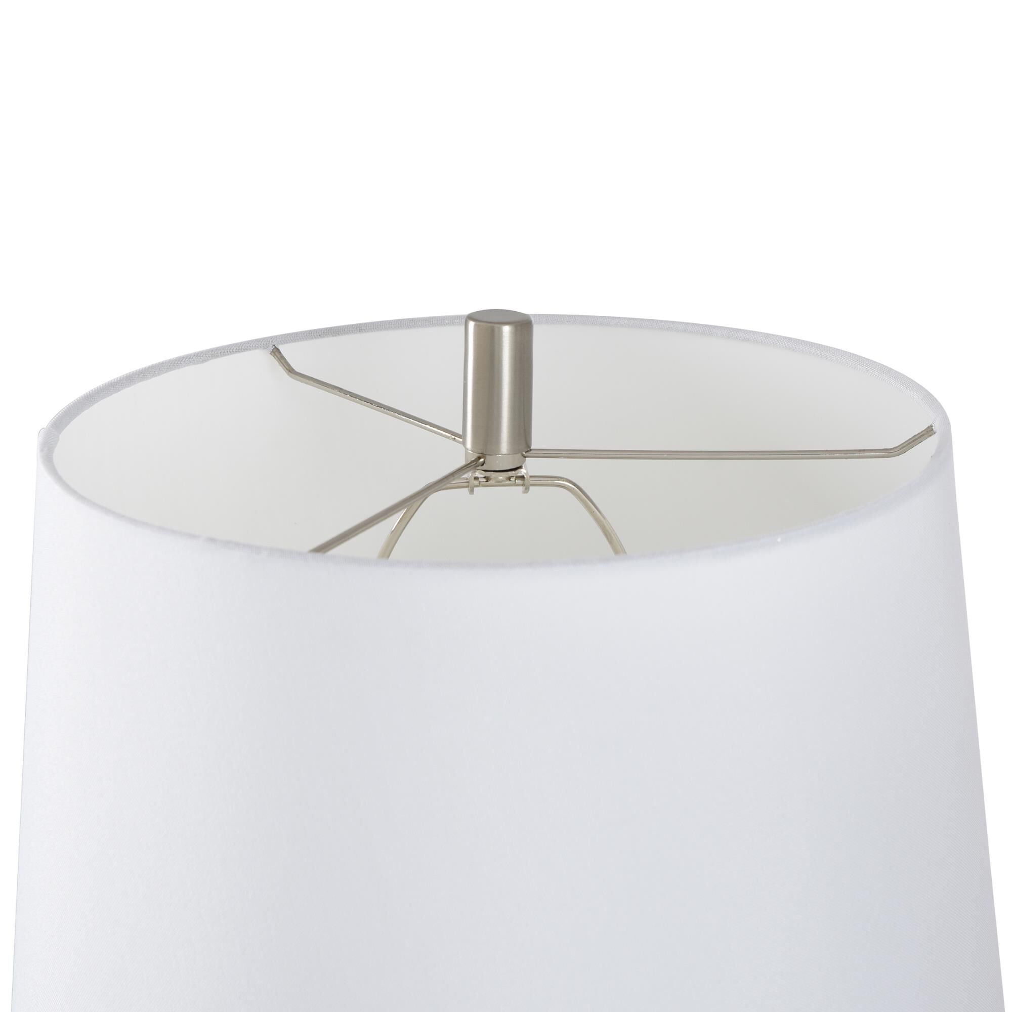 Shown in Gray finish and Off-White shade