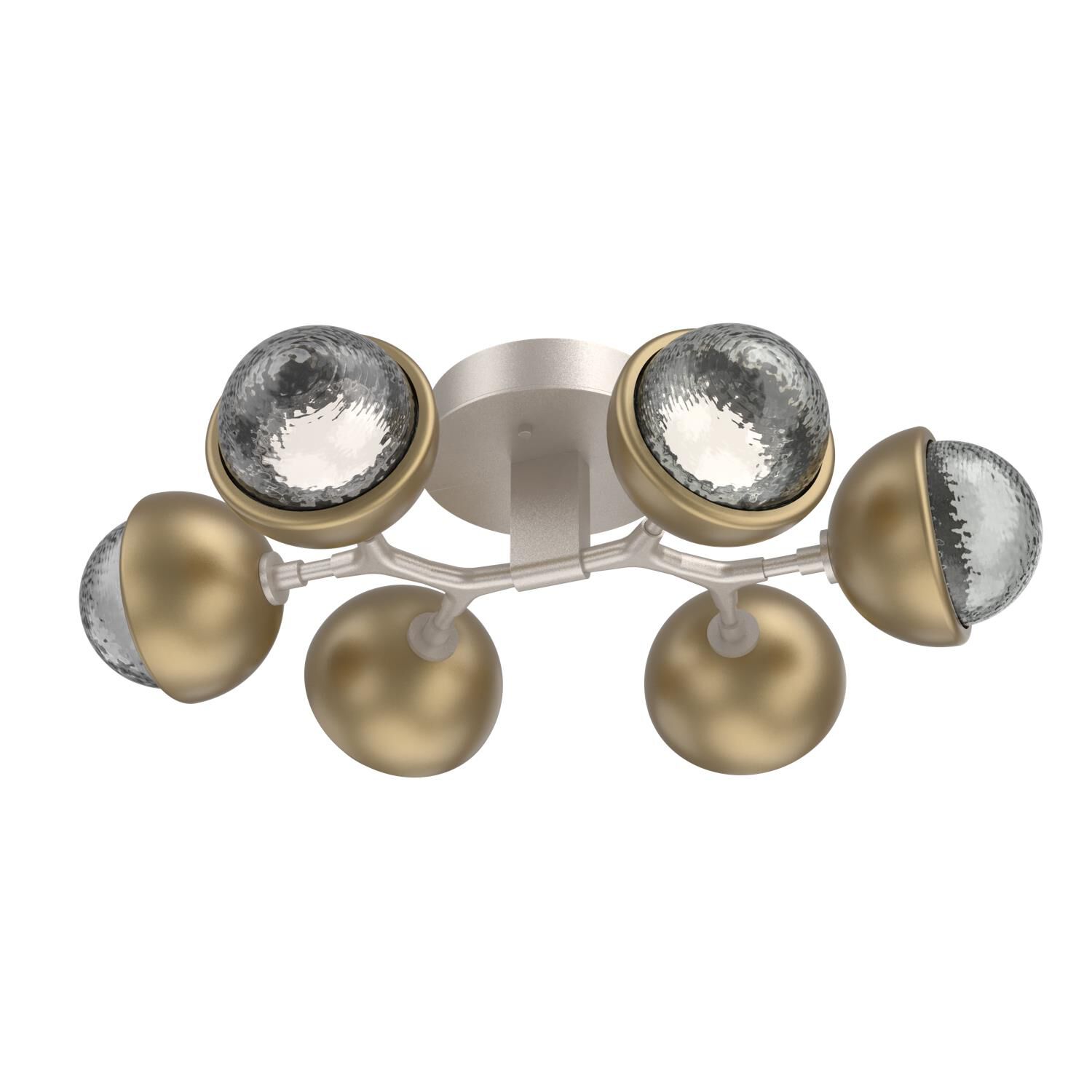 Levi Wilson Cabochon 27 Inch Flush Mount by Hammerton Studio