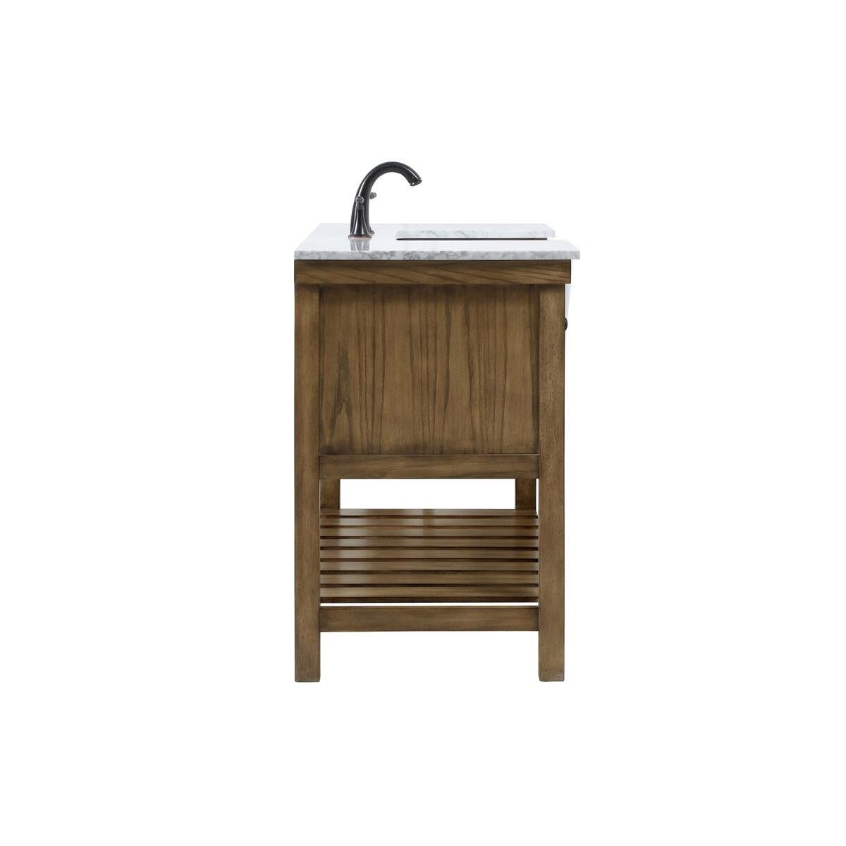 Shown in Green finish and Without Backsplash accent