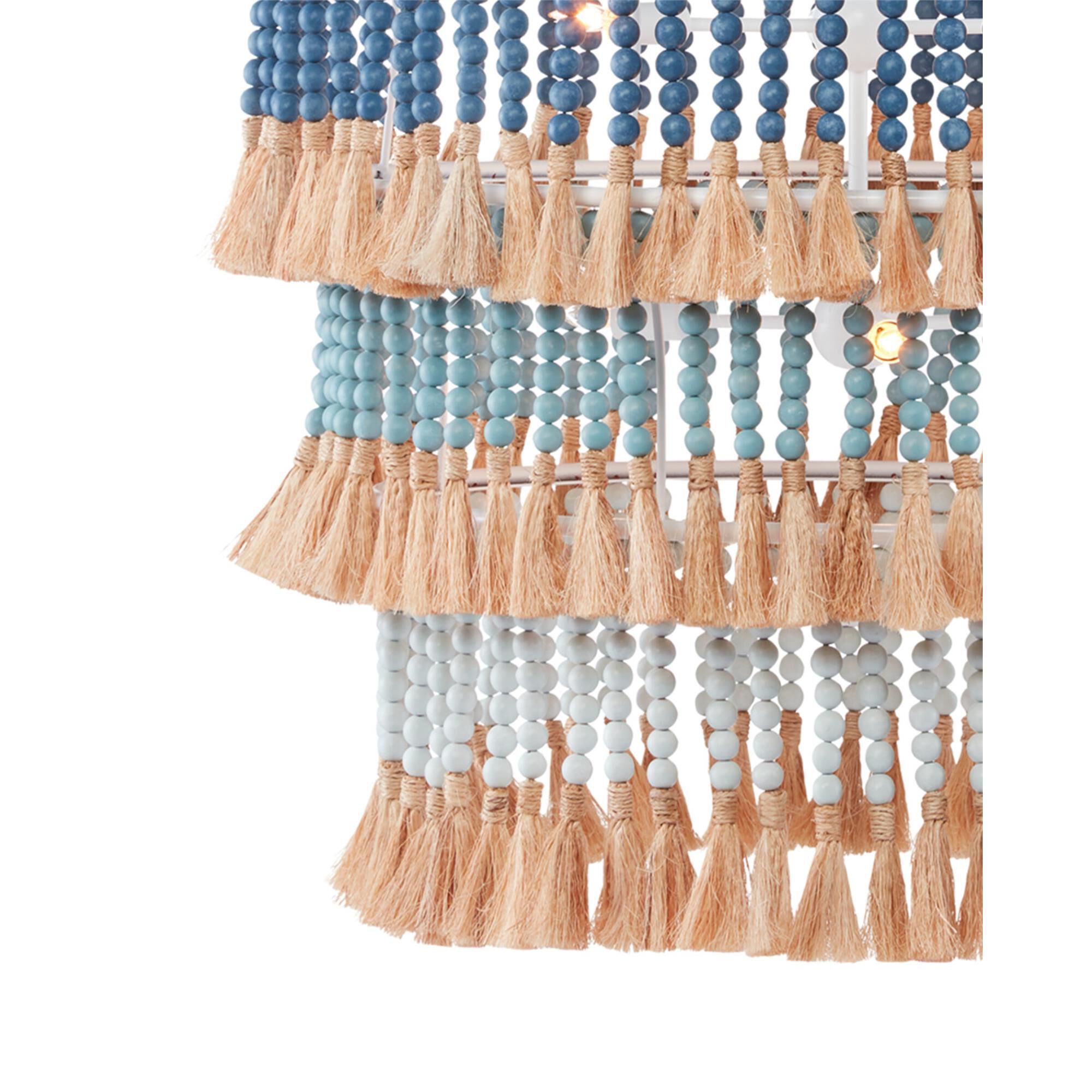 Jamie Beckwith St. Barts 33 Inch Chandelier,