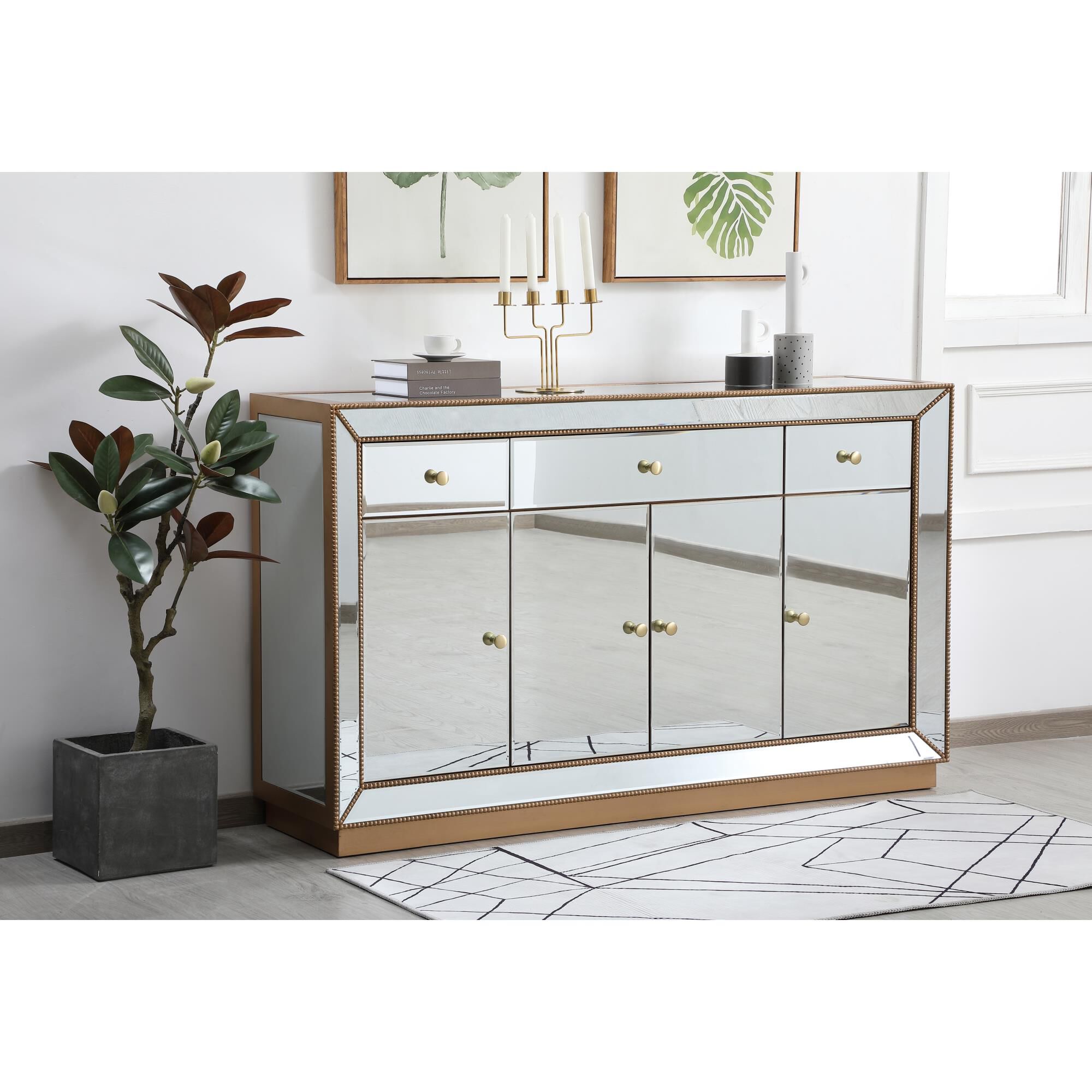 Remi Credenza by Elegant Decor