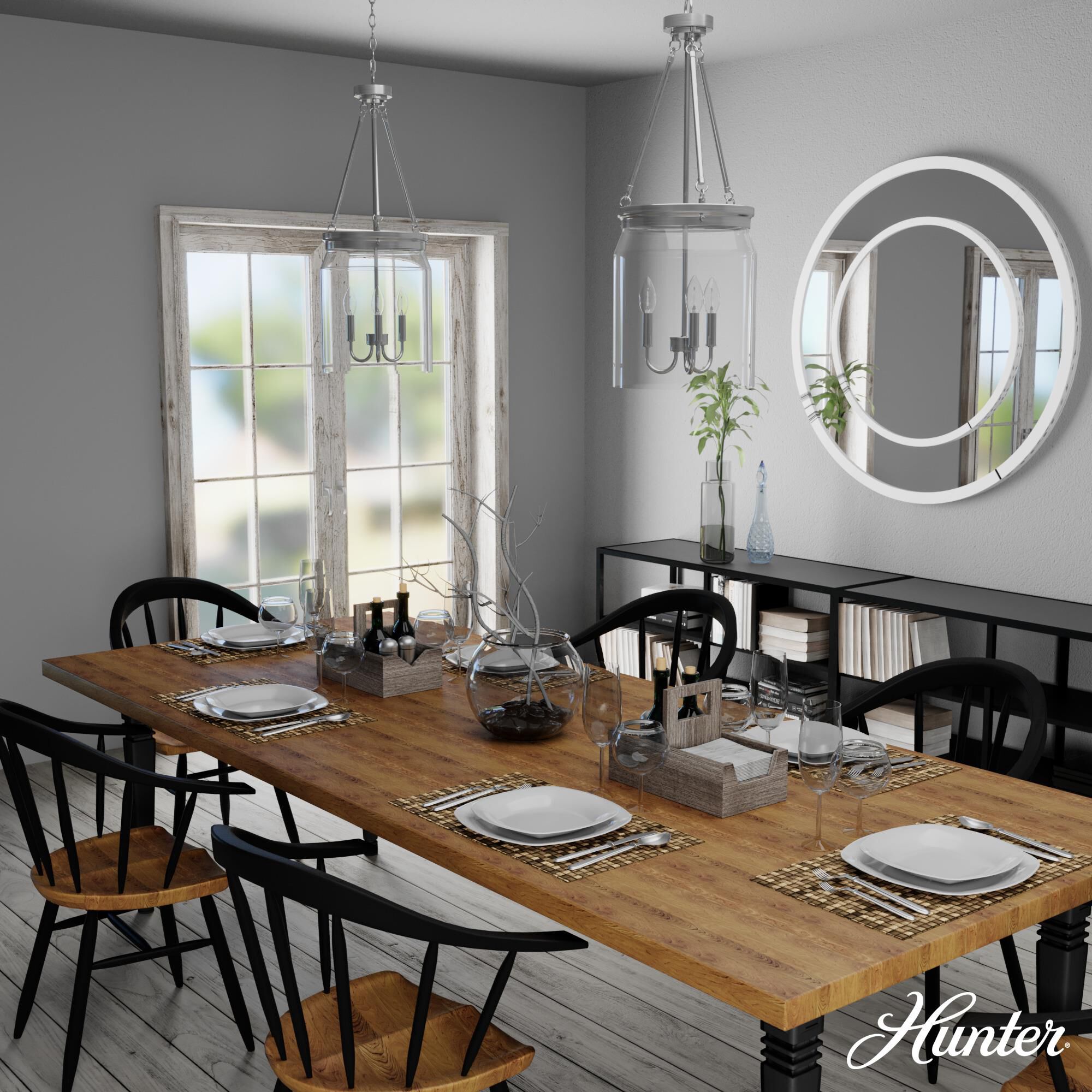 Shown in Brushed Nickel finish