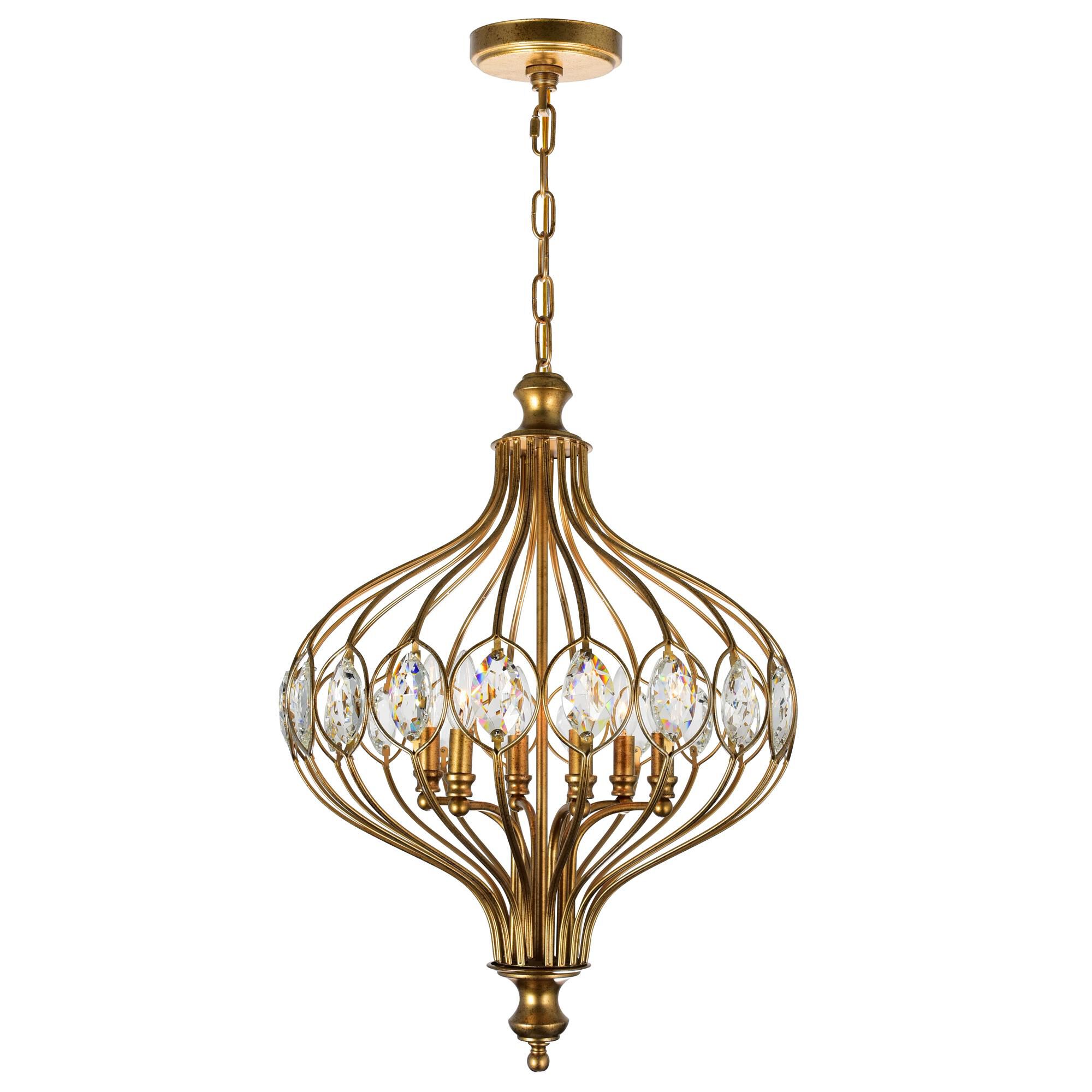 Altair 19 Inch Large Pendant by CWI Lighting