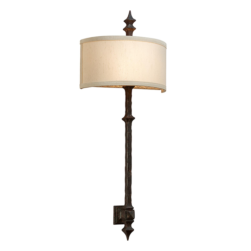 Umbria Large 2 Light Wall Sconce by Troy Lighting