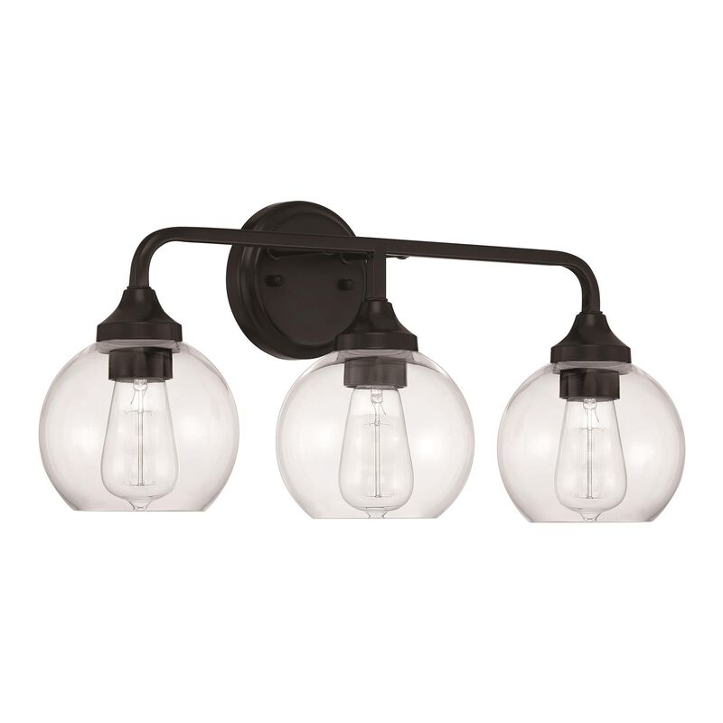 Glenda 22 Inch 3 Light Bath Vanity Light by Craftmade