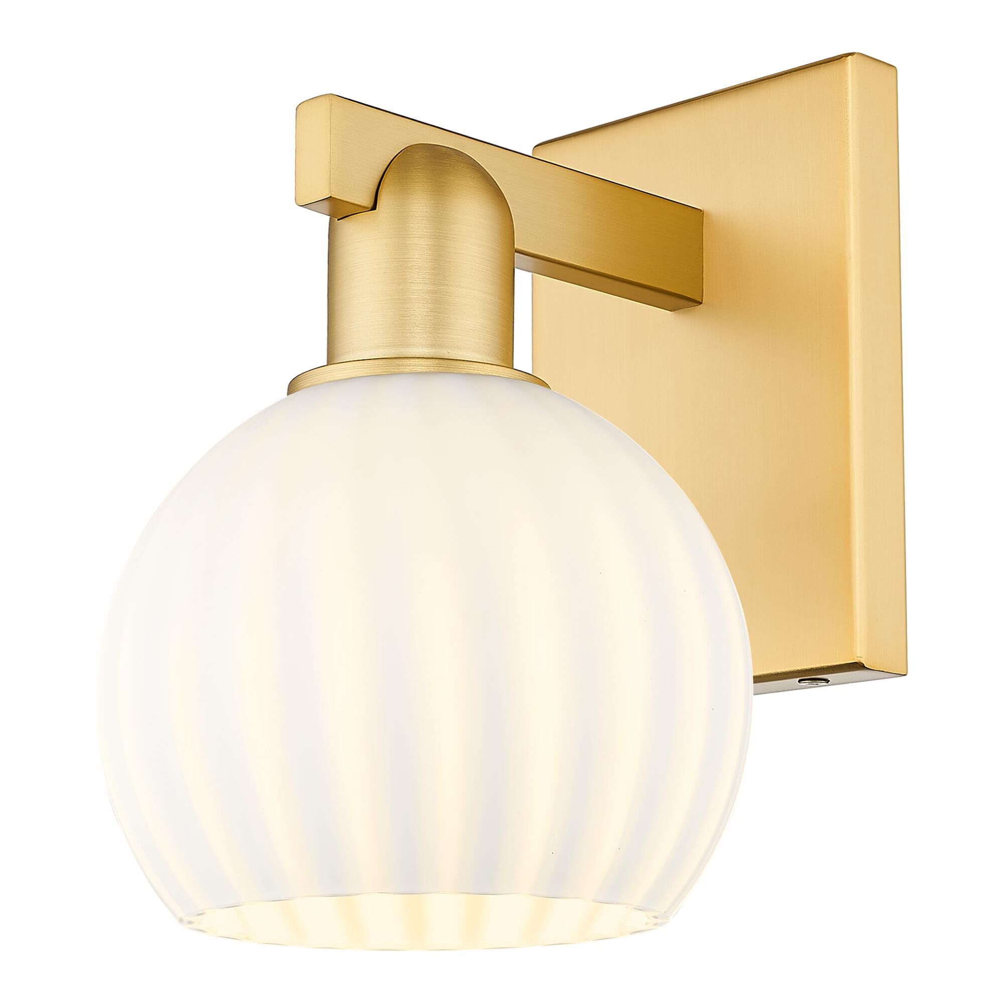 Bruno Marashlian White Venetian 10 Inch Wall Sconce by Innovations Lighting