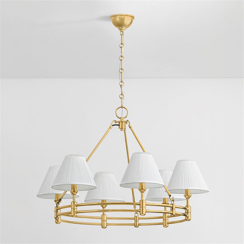 Mark D. Sikes Howard Medium Chandelier by Hudson Valley Lighting