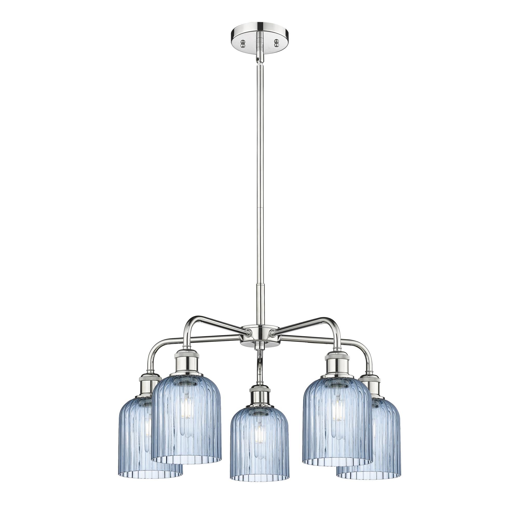 Shown in Polished Chrome finish and Princess Blue shade