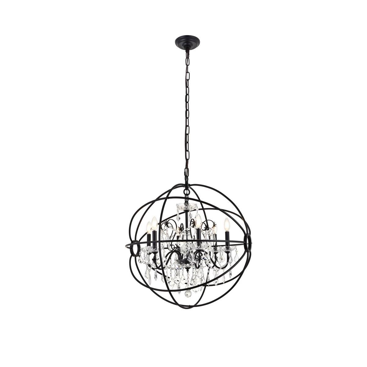 Cordelia 25 Inch Large Pendant by Elegant Lighting