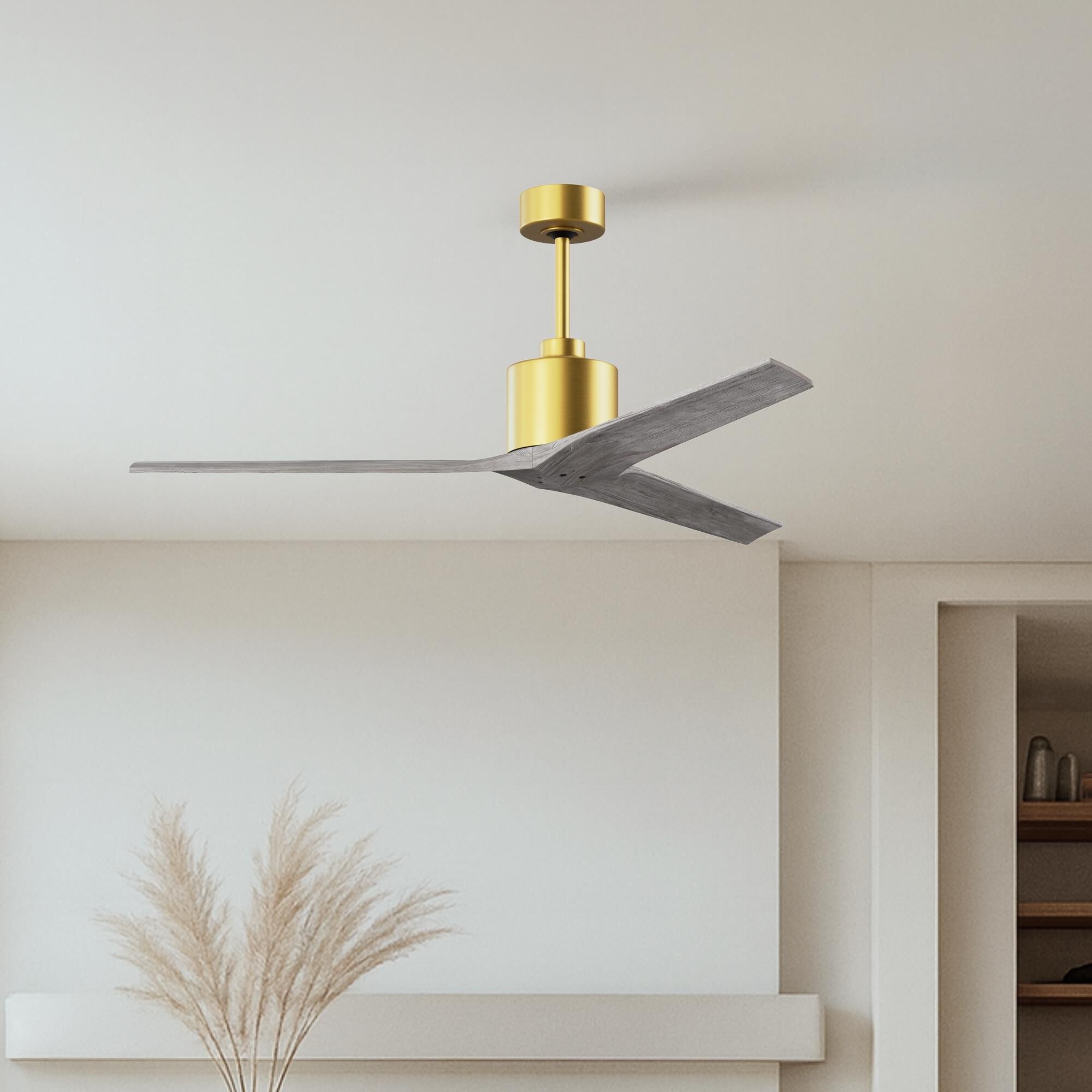 Shown in Brushed Brass finish