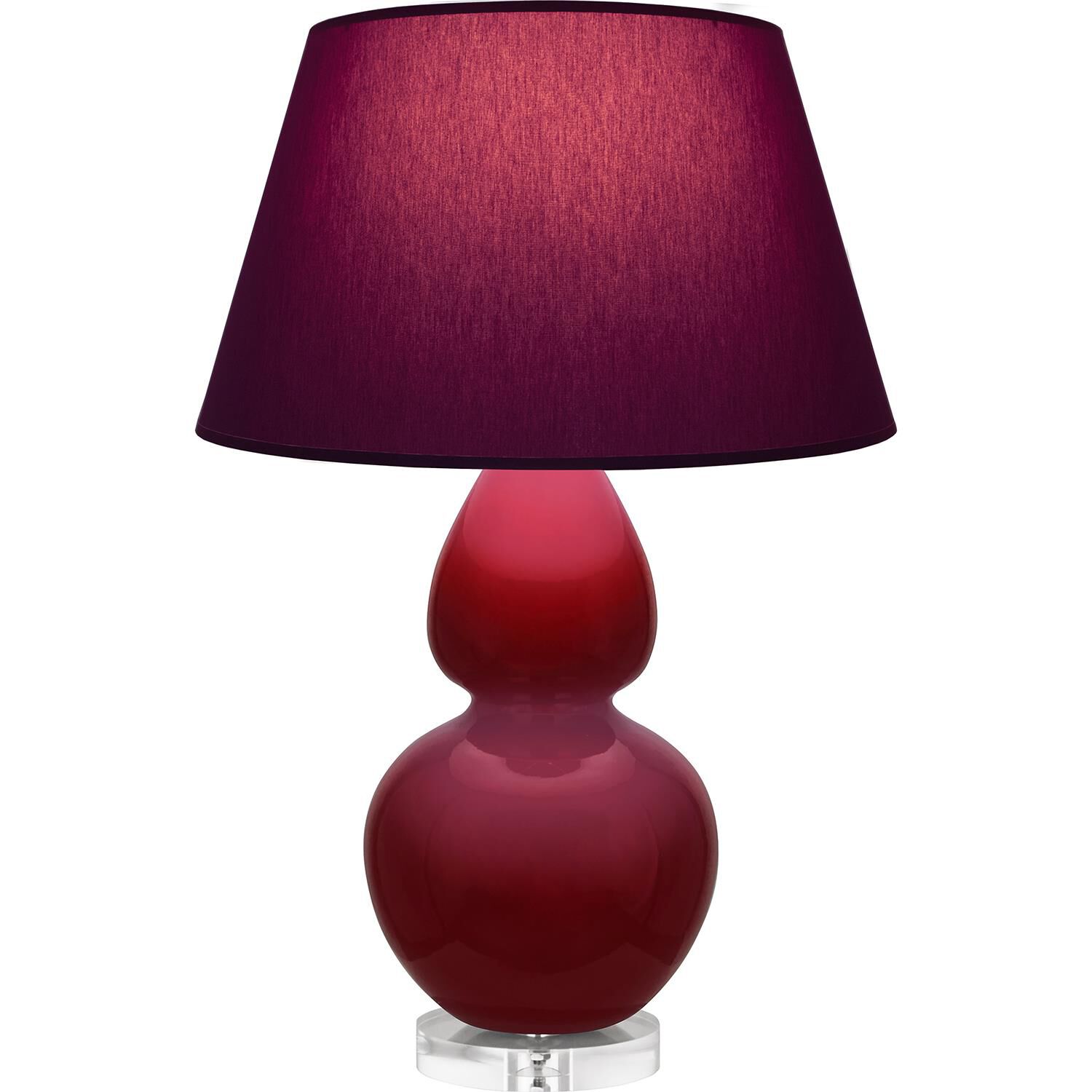 Double Gourd 31 Inch Table Lamp by Robert Abbey