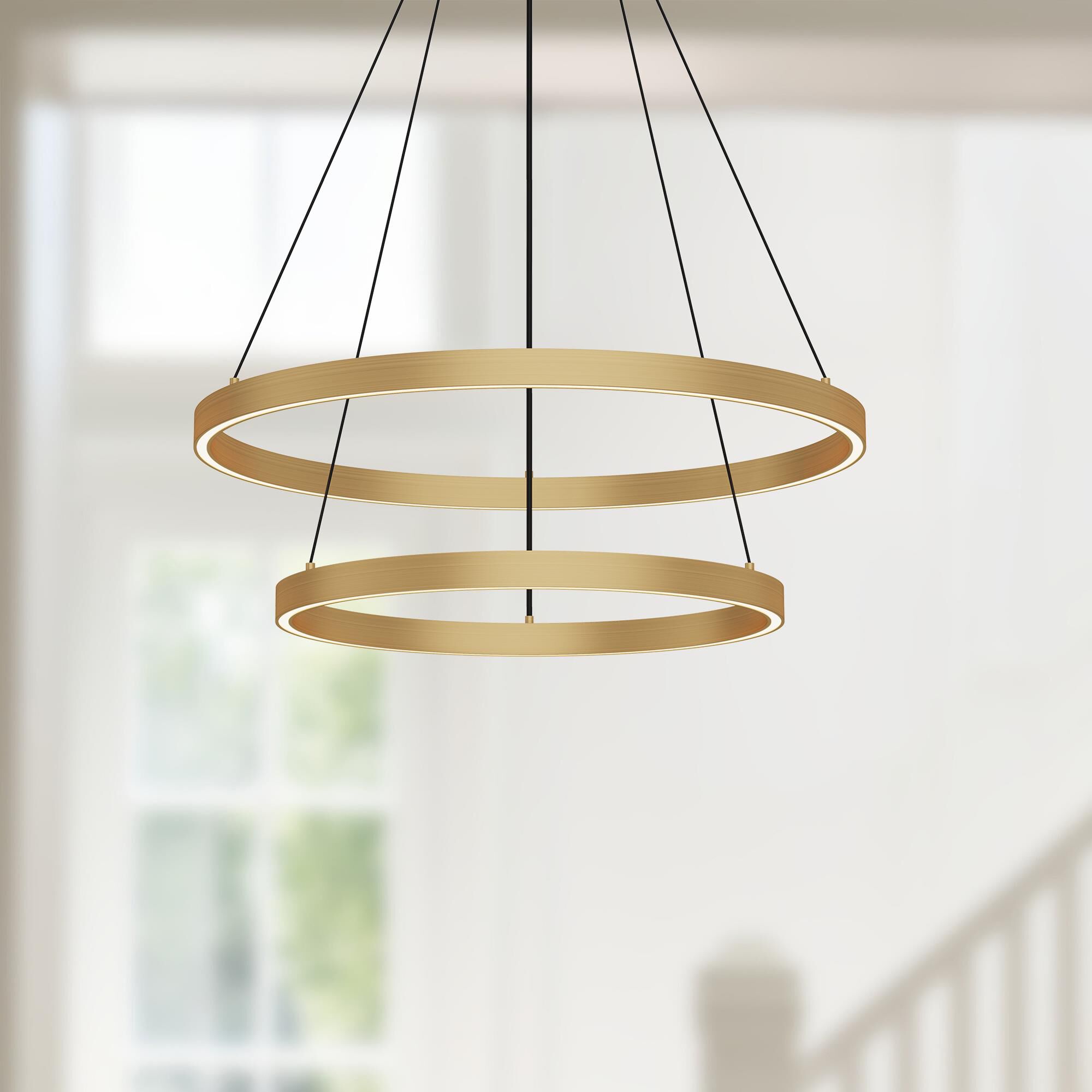 Shown in Brushed Gold finish