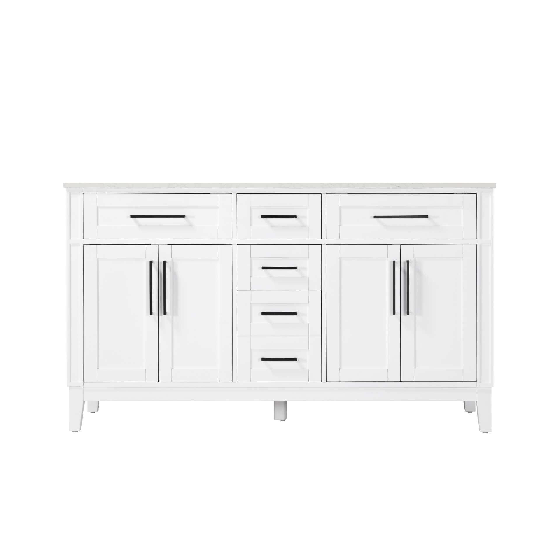 Shown in White finish