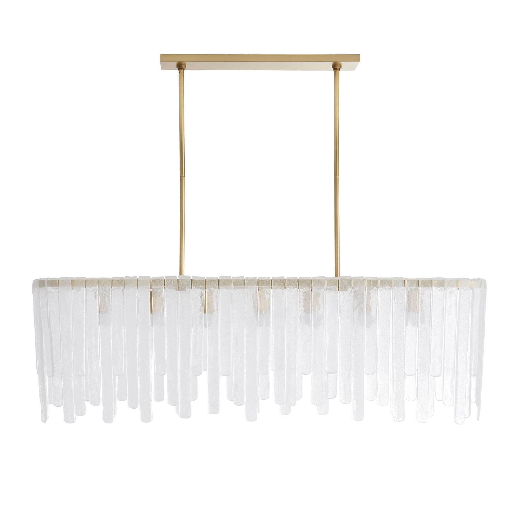 Leighton 51 Inch 7 Light Linear Suspension Light by Arteriors Home