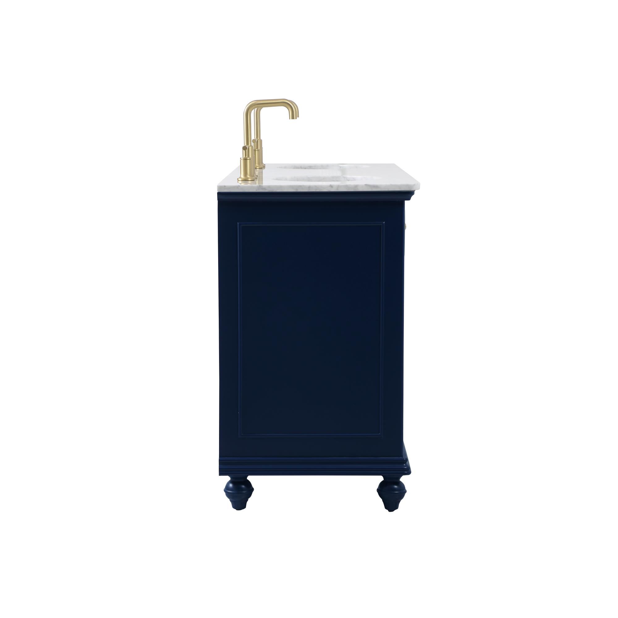 Shown in Blue finish