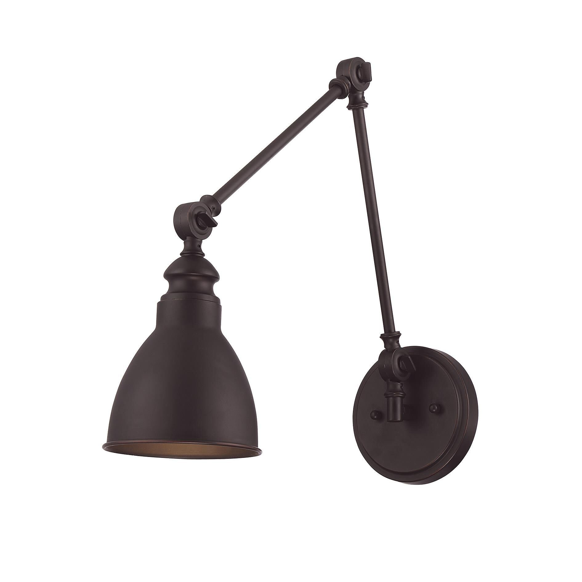 Dakota Wall Swing Lamp by Savoy House