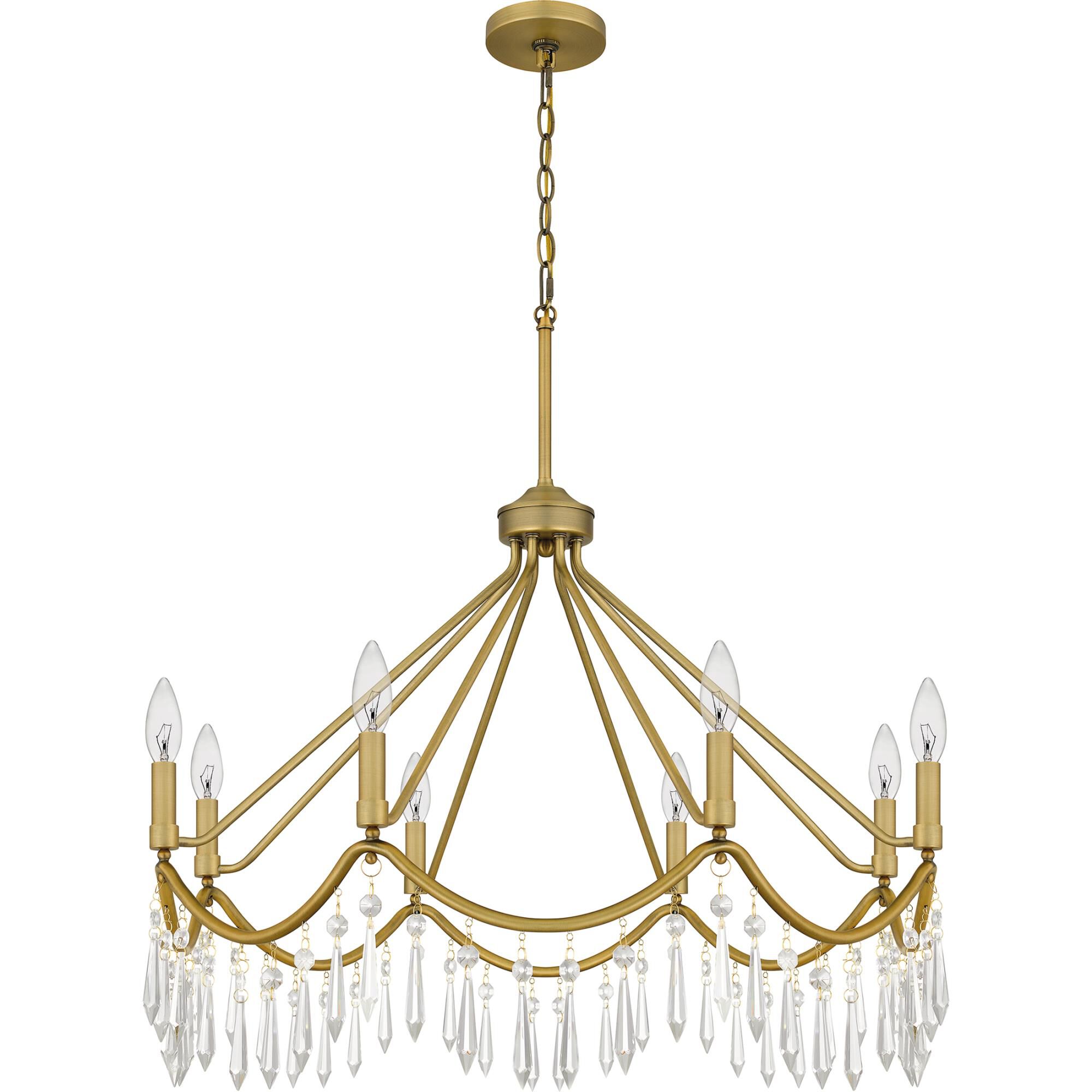 Shown in Aged Brass finish