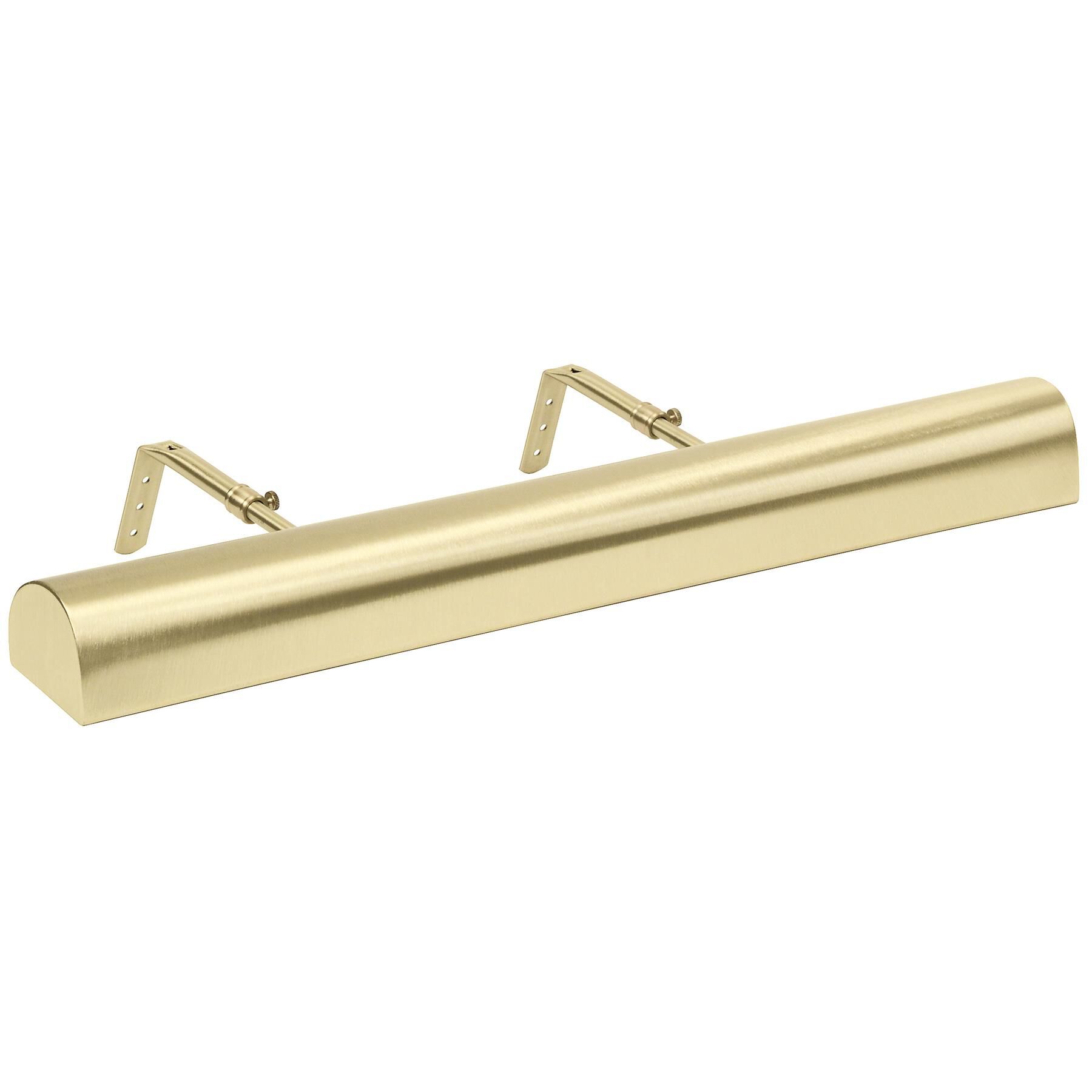 Shown in Satin Brass finish and Metal shade