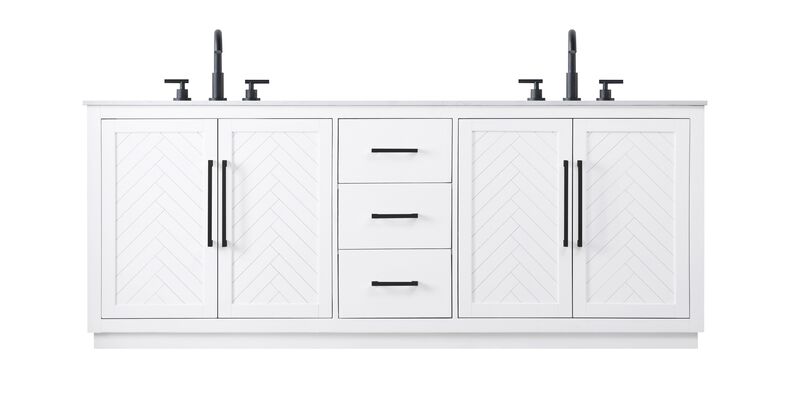 Chase 84 Inch Bath Vanity by Elegant Dcor
