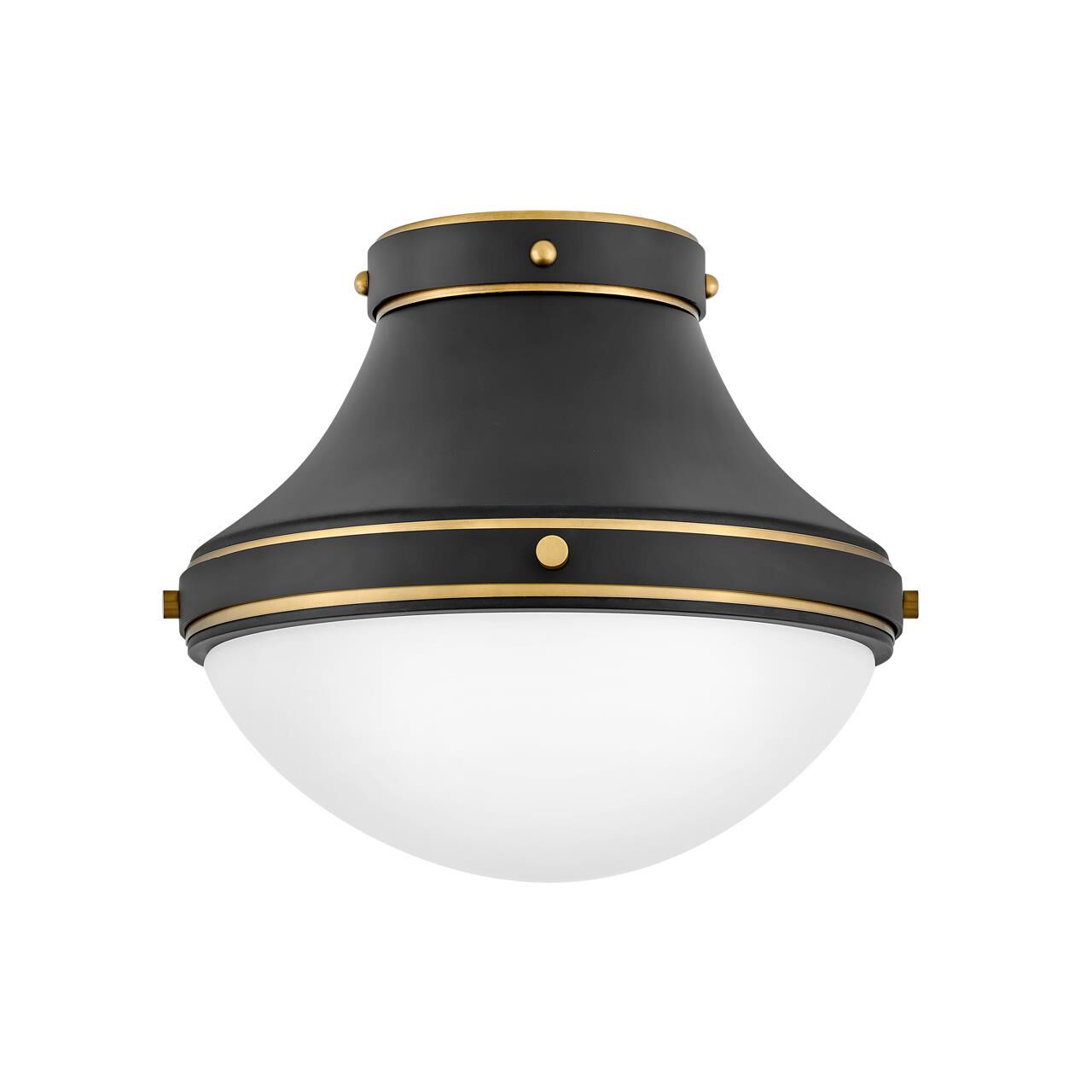 Oliver 14 Inch 1 Light Flush Mount by Hinkley Lighting