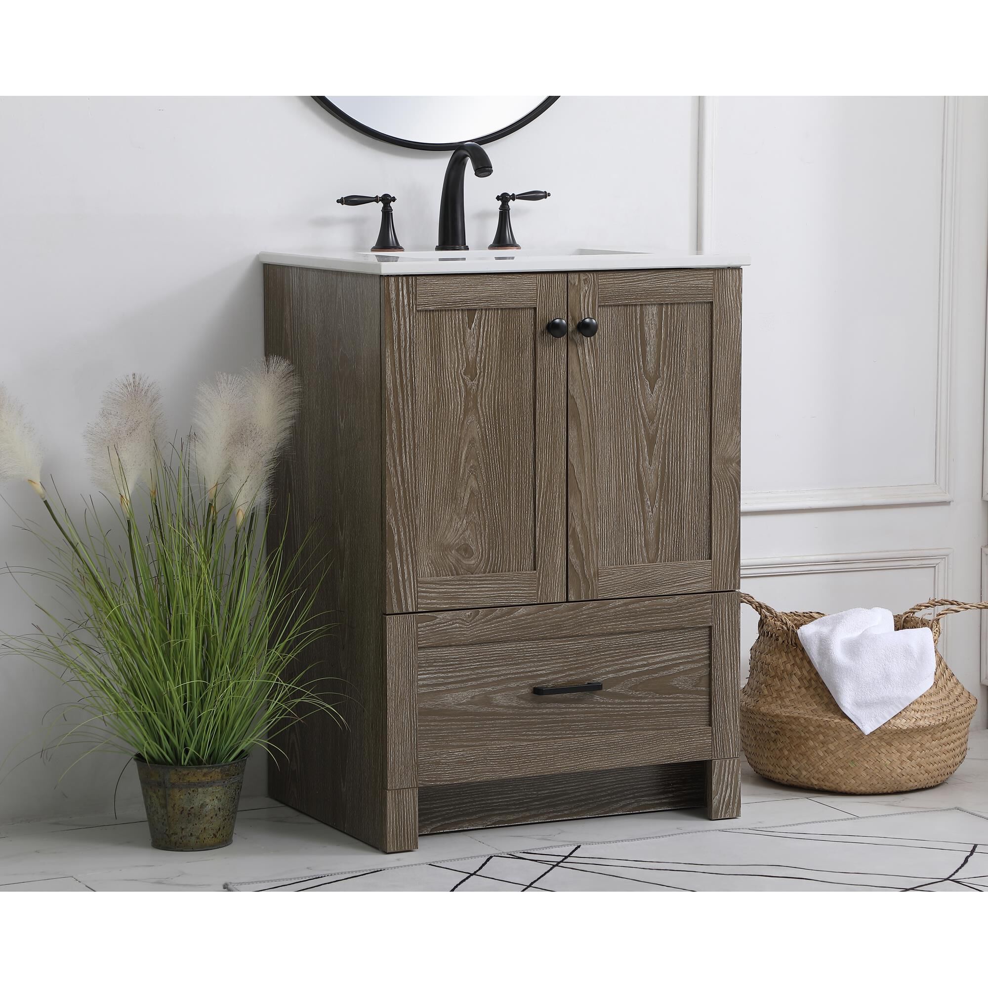 Soma 24 Inch Bath Vanity by Elegant Decor