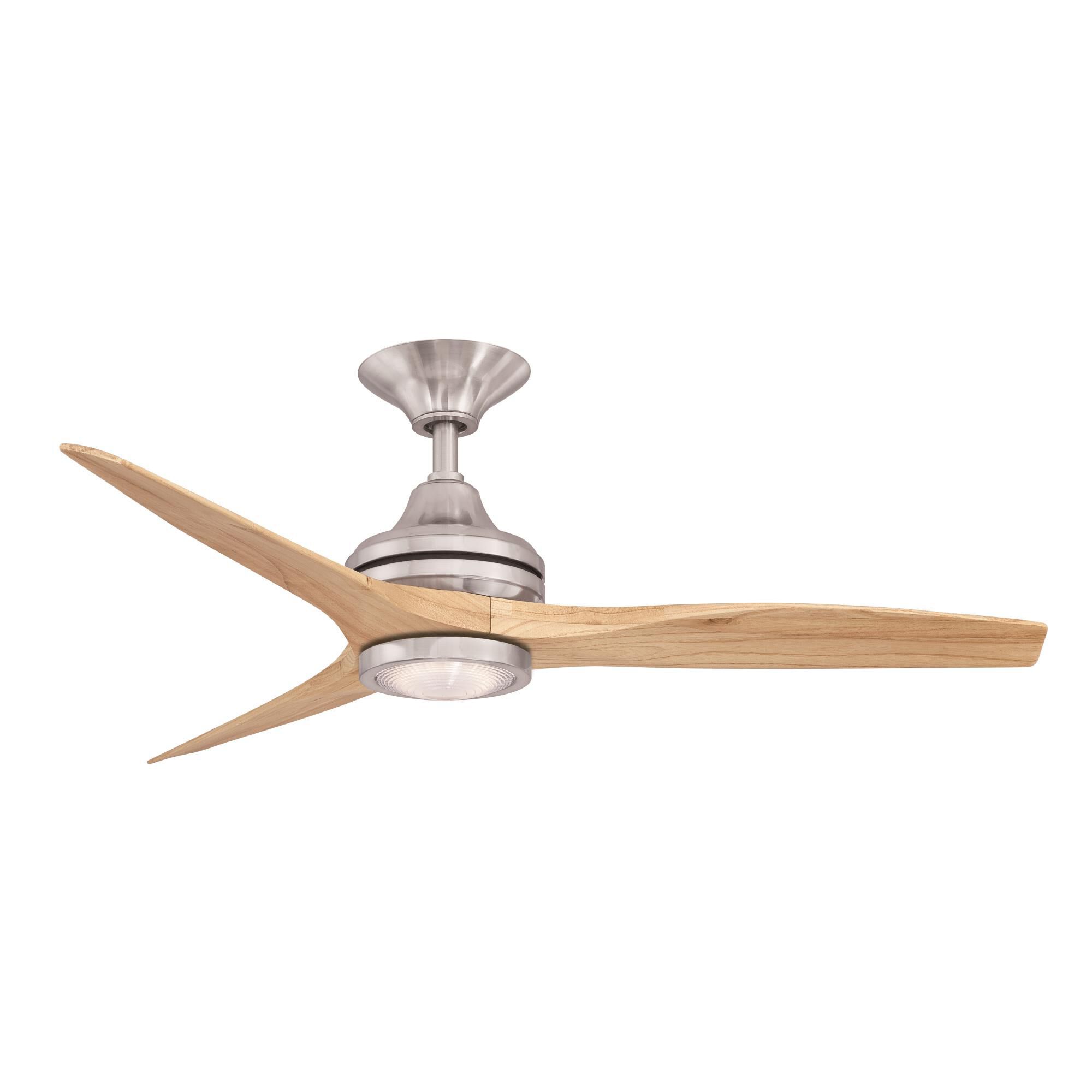 Shown in Brushed Nickel finish and Opal Frosted glass