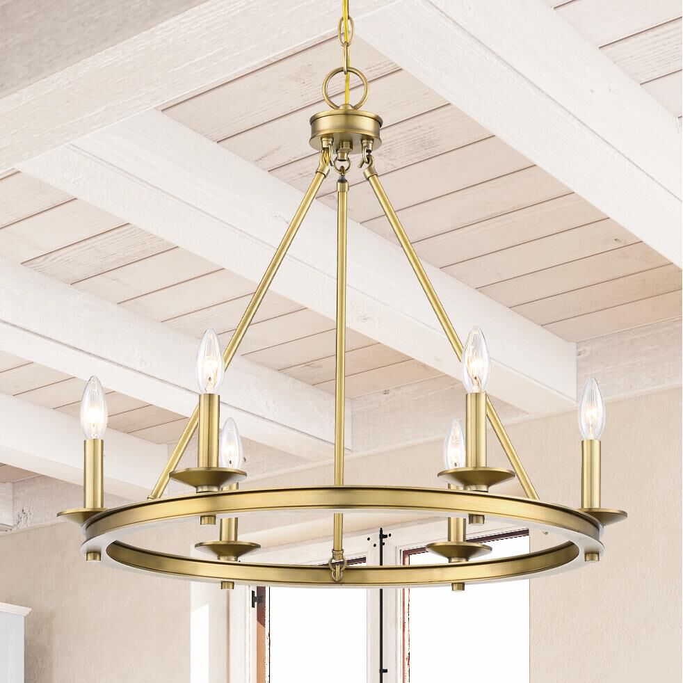 Middleton 25 Inch 6 Light Chandelier by Savoy House