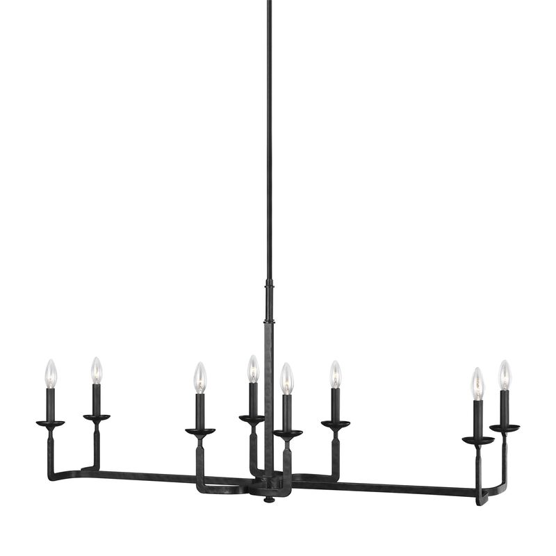 Ansley 48 Inch 8 Light Mini Chandelier by Generation Lighting