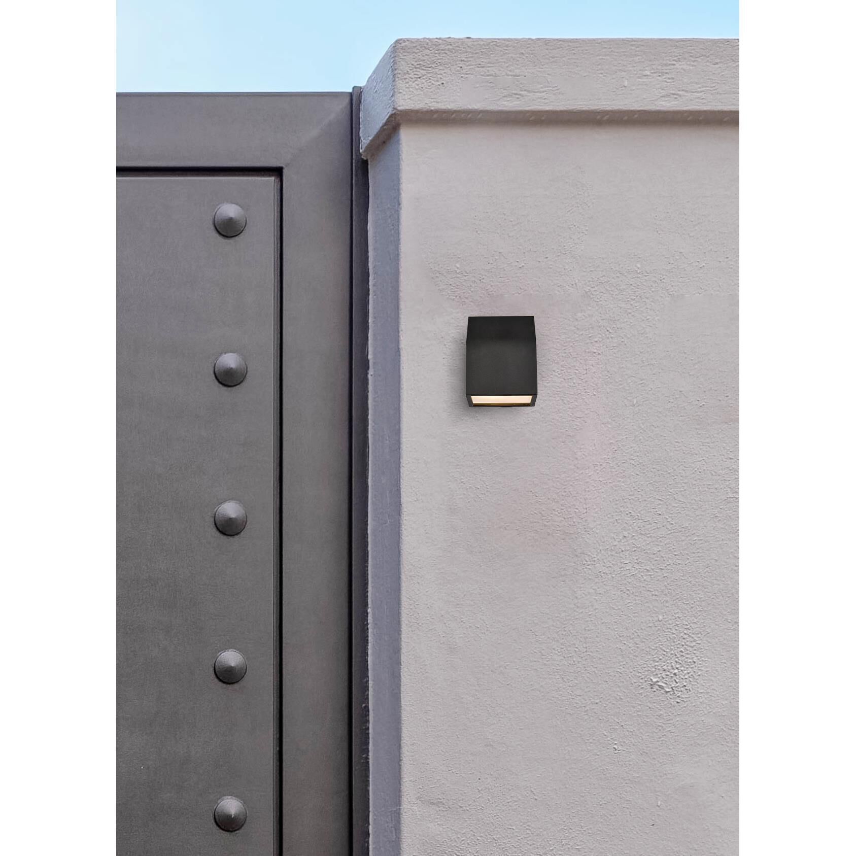 Elegant Lighting Raine 6 Inch Tall LED Outdoor Wall Light