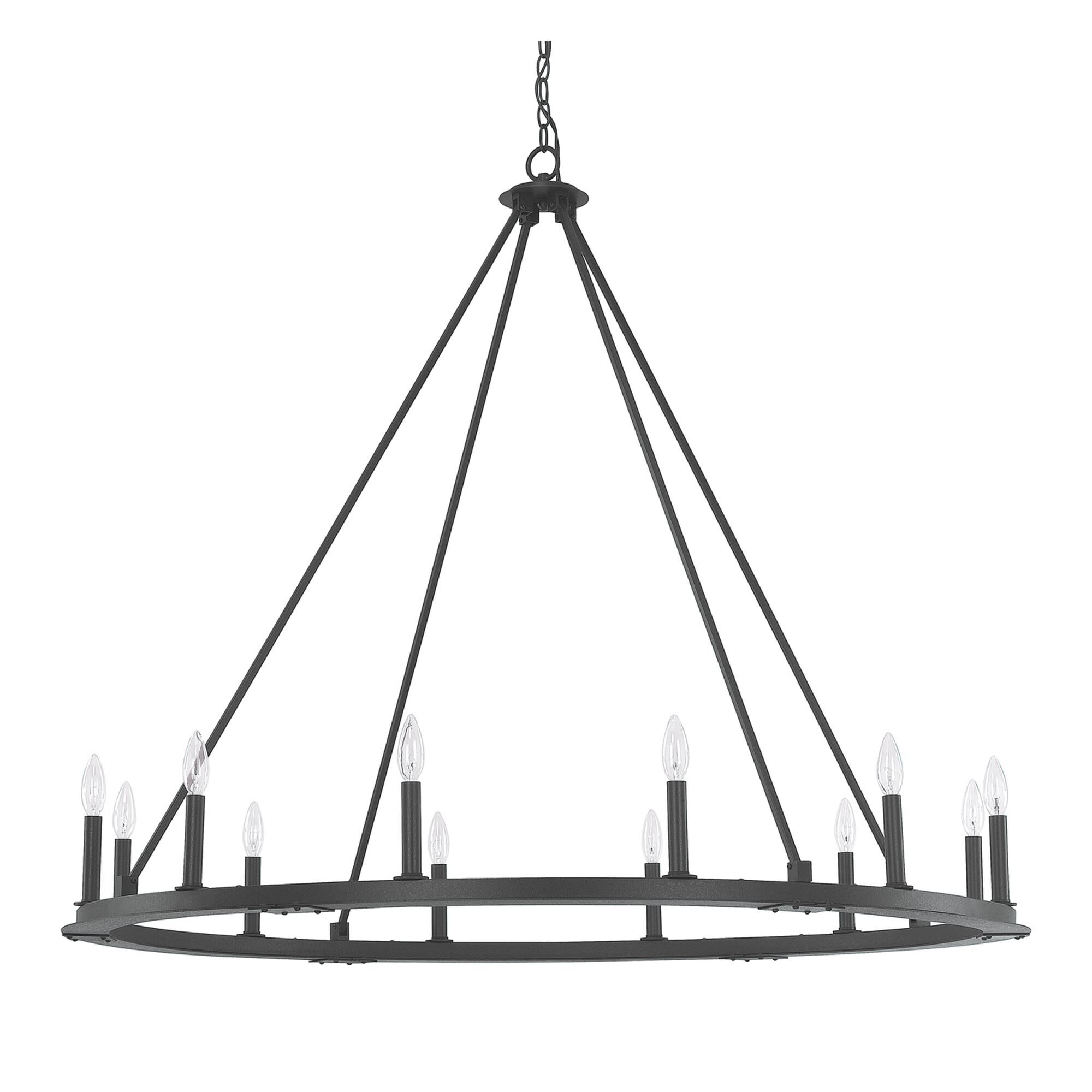 Pearson 48 Inch 12 Light Chandelier,