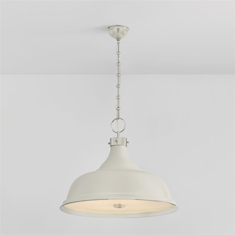 Mark D. Sikes Painted No. 1 Medium Pendant Light by Hudson Valley Lighting