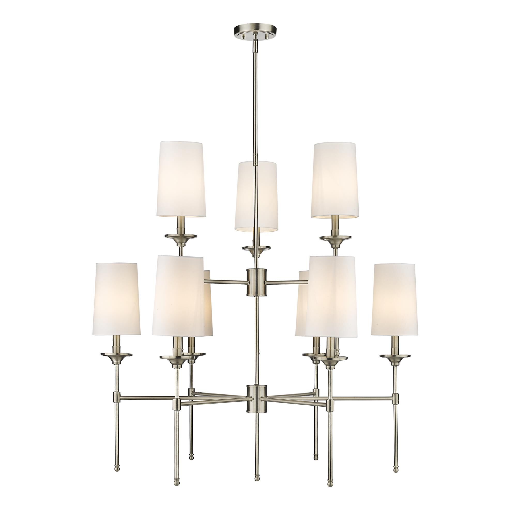 Emily 38 Inch 9 Light Chandelier by Z-Lite