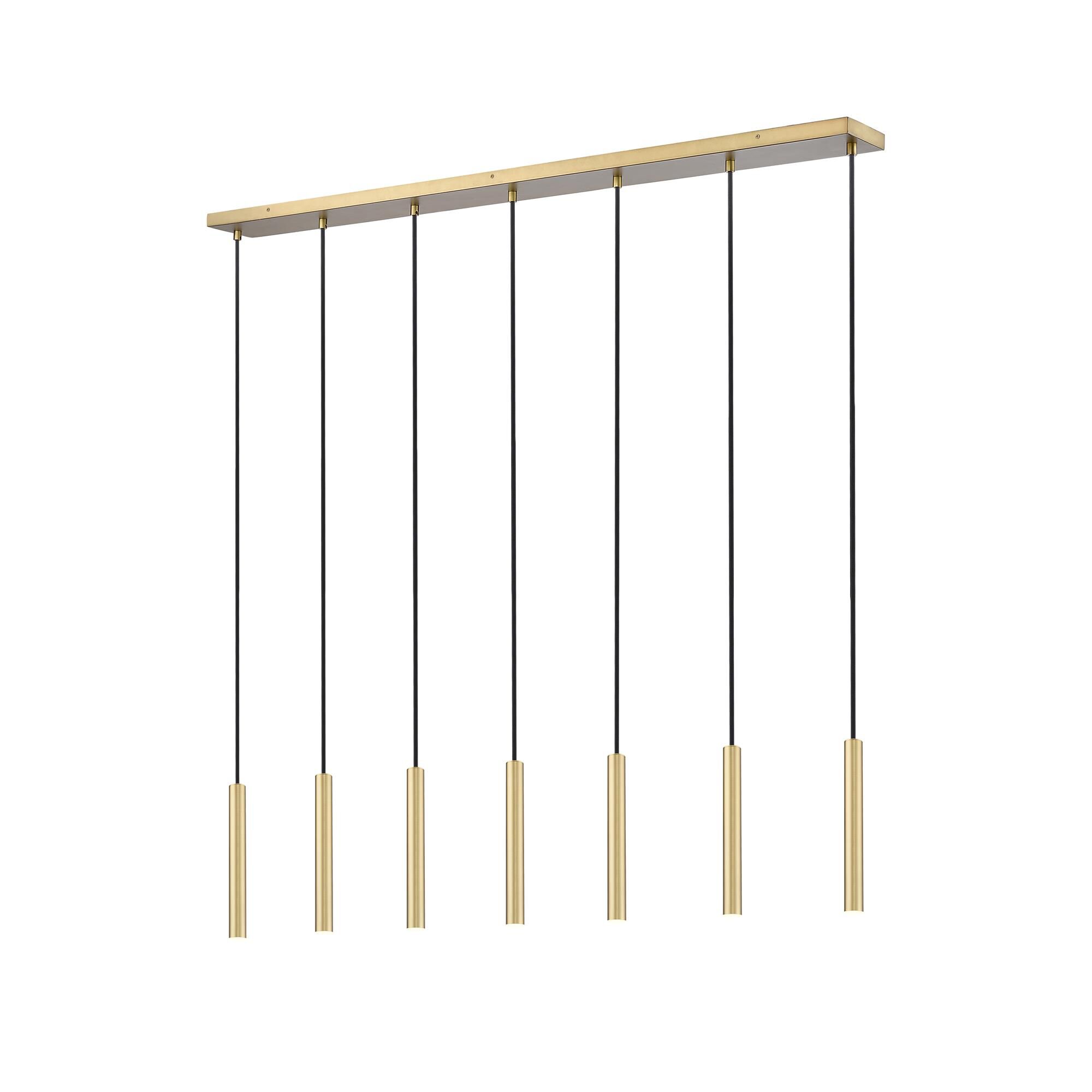 Shown in Modern Gold finish and Modern Gold glass and Modern Gold shade
