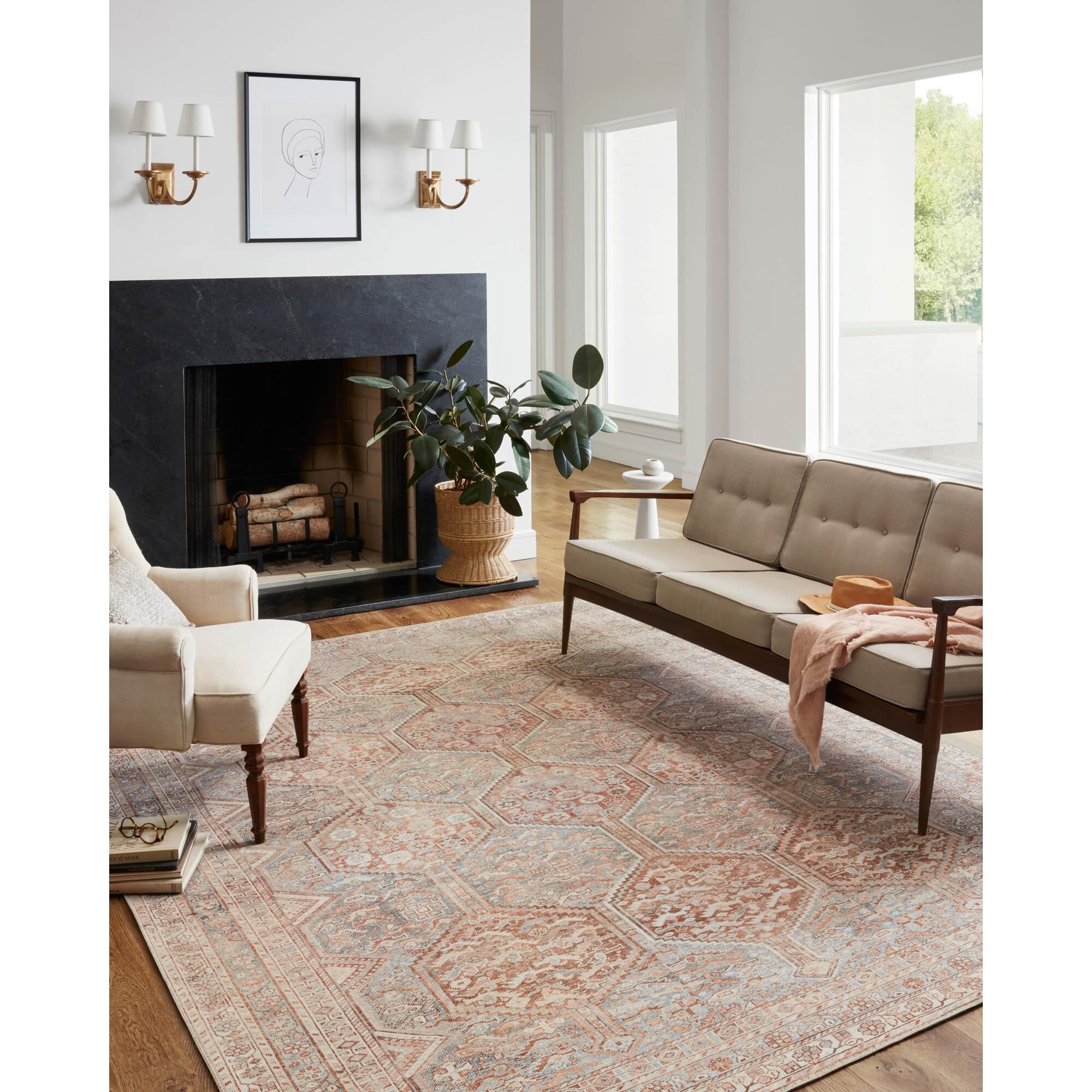 Chris Loves Julia x Loloi JULES Area Rug,