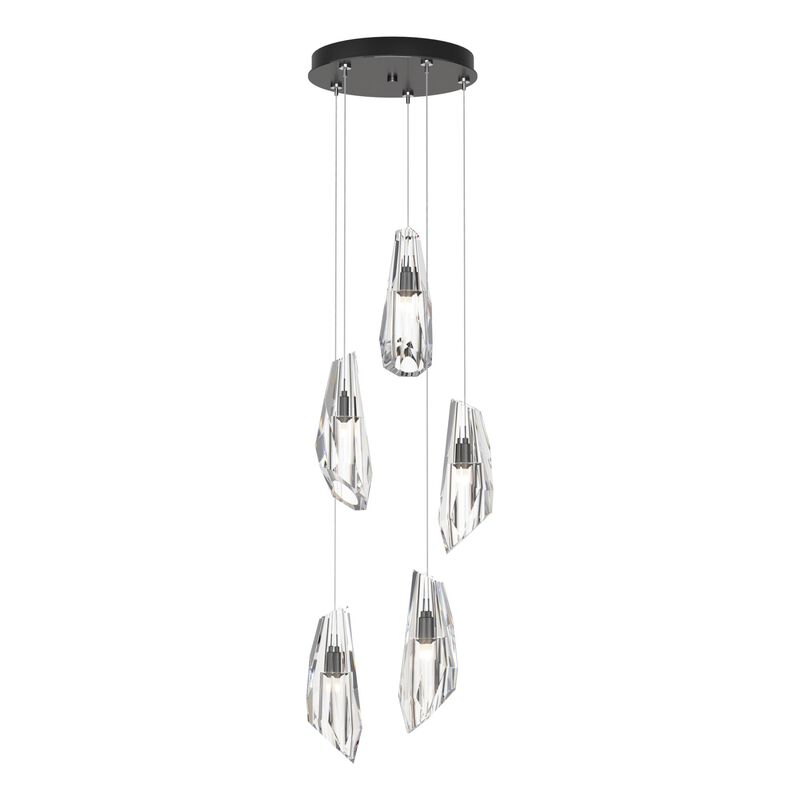 Luma 14 Inch 5 Light Multi Light Pendant by Hubbardton Forge
